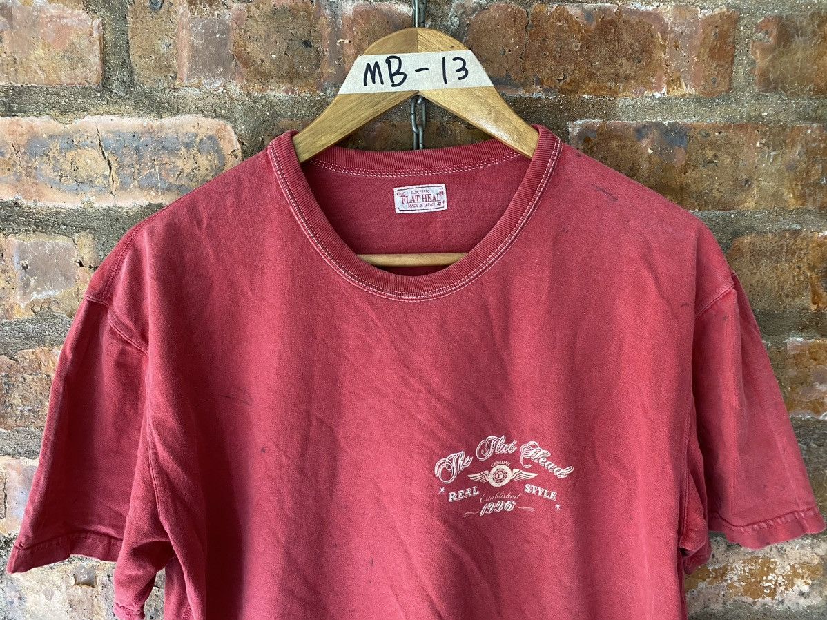 The Flat Head Vintage Flat Head logo tee Size US M / EU 48-50 / 2 - 3 Thumbnail