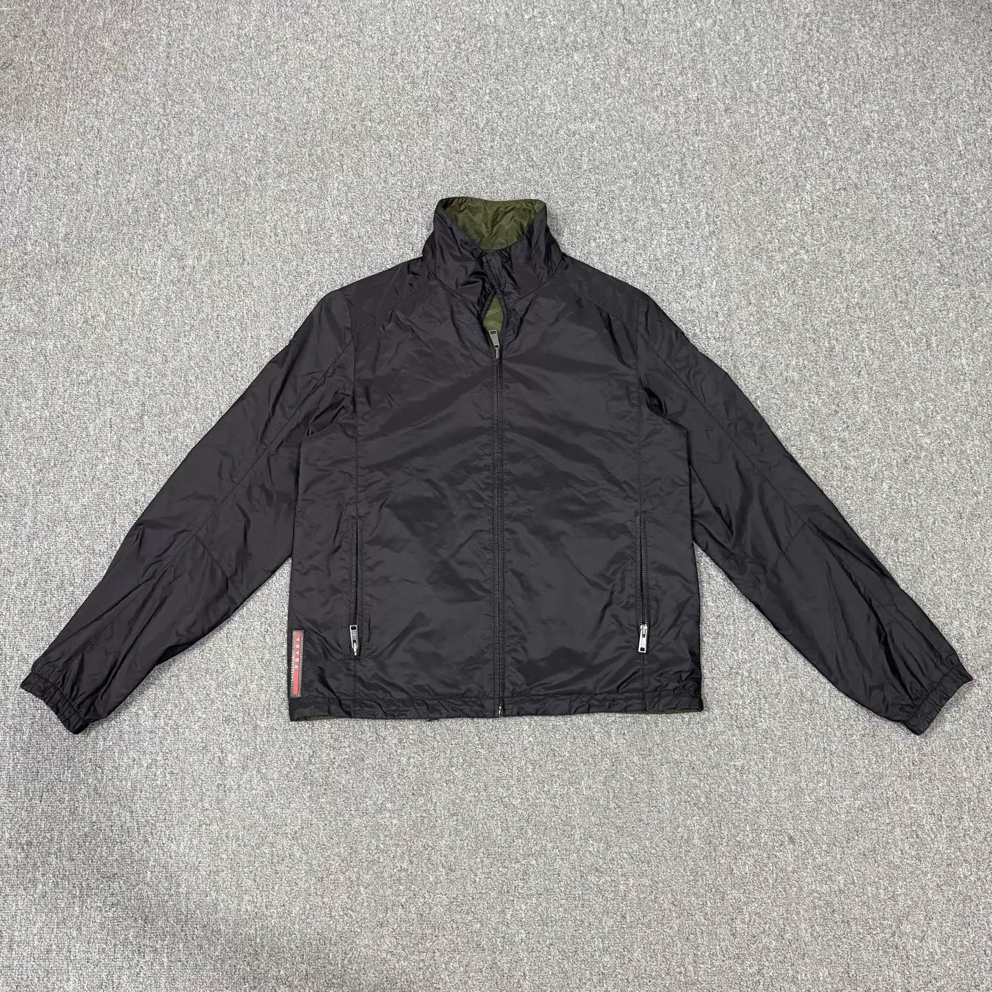 Prada Multi Color Lightweight Zip-Up Jacket Size US M / EU 48-50 / 2 - 1 Thumbnail