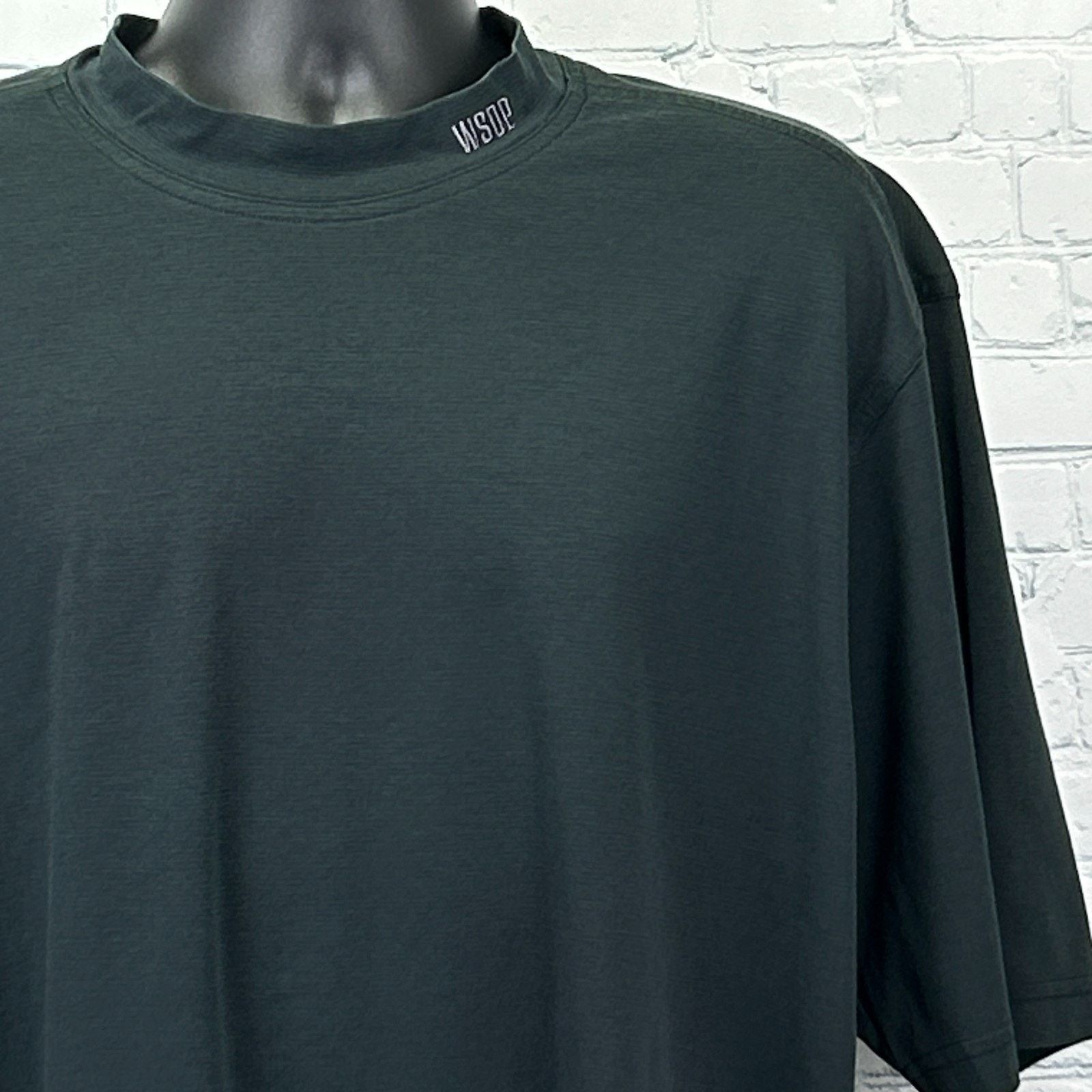 Other WSOP World Series of Poker Mock Neck T Shirt Black XXL Size US XXL / EU 58 / 5 - 1 Thumbnail