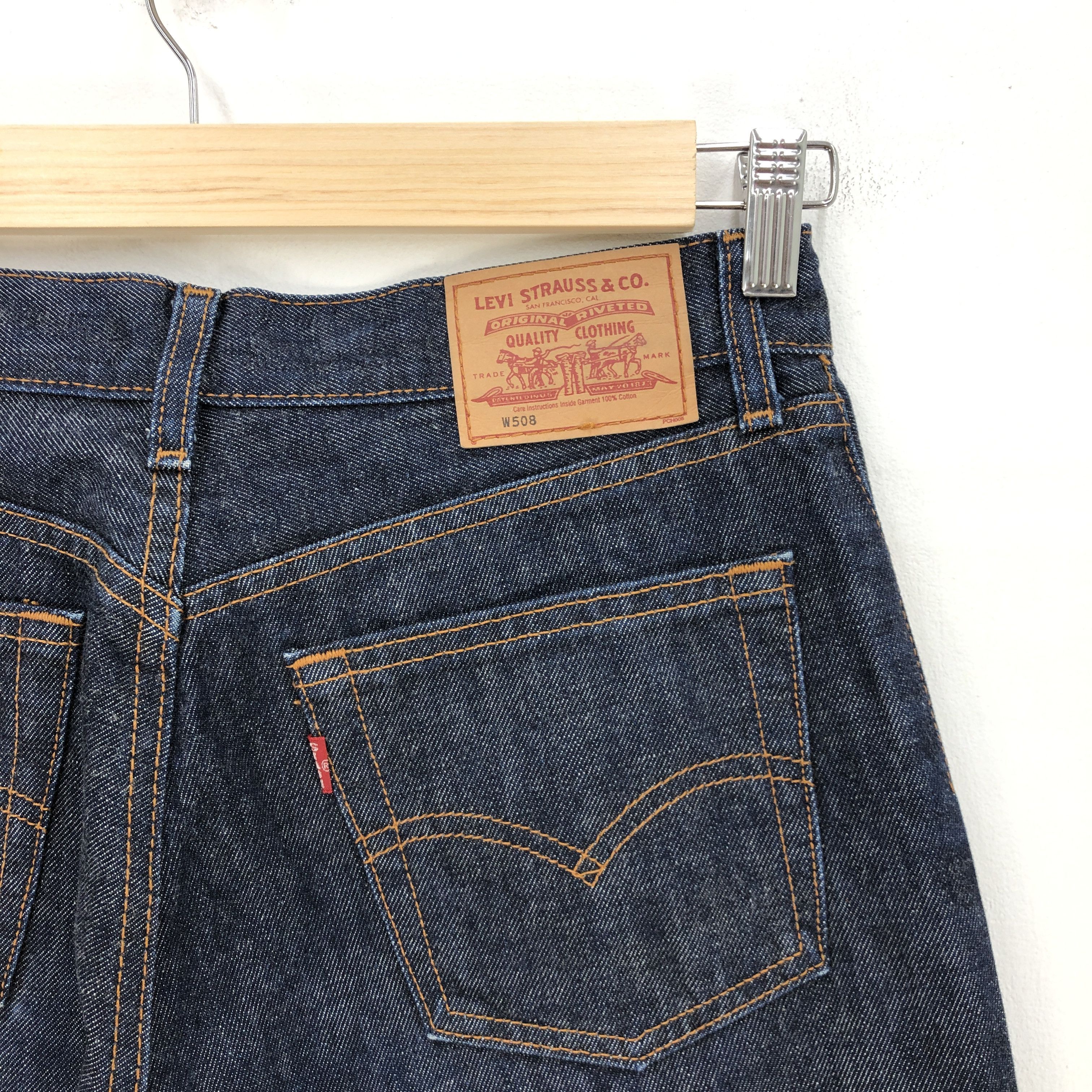 Levi's Vintage Levi's Jeans Levis Baggy Denim Dark Blue Levis Pants Size US 30 / EU 46 - 5 Thumbnail