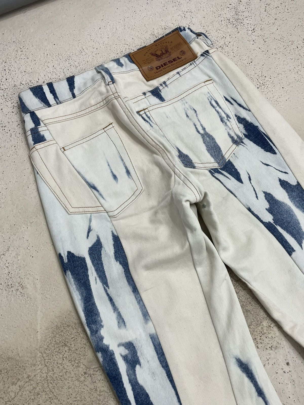 Diesel Diesel D-Joy Slim Regular Waist Effect Work Design Distress Size 23" - 13 Thumbnail