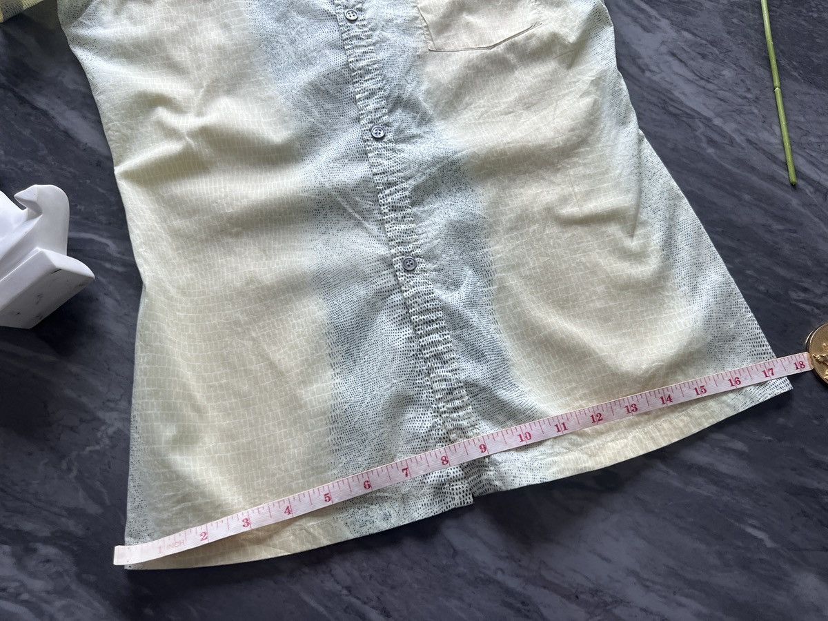 A.P.C. A.P.C : Snake Skin Two Tone Button Ups Size S / US 4 / IT 40 - 10 Thumbnail