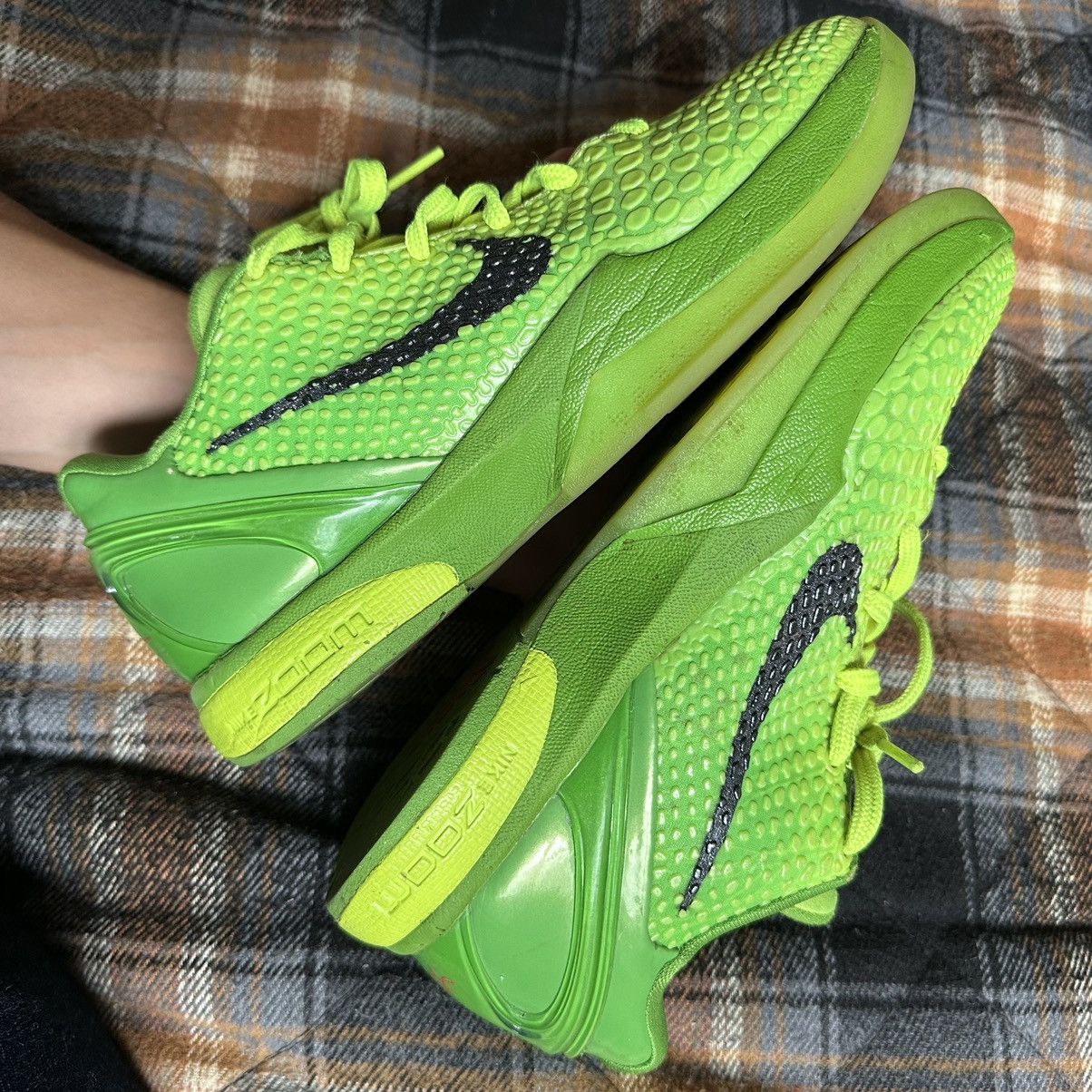 Nike 2020 Nike Zoom Green Kobe 6 Proto Grinch Size US 6.5 / EU 39-40 - 5 Thumbnail