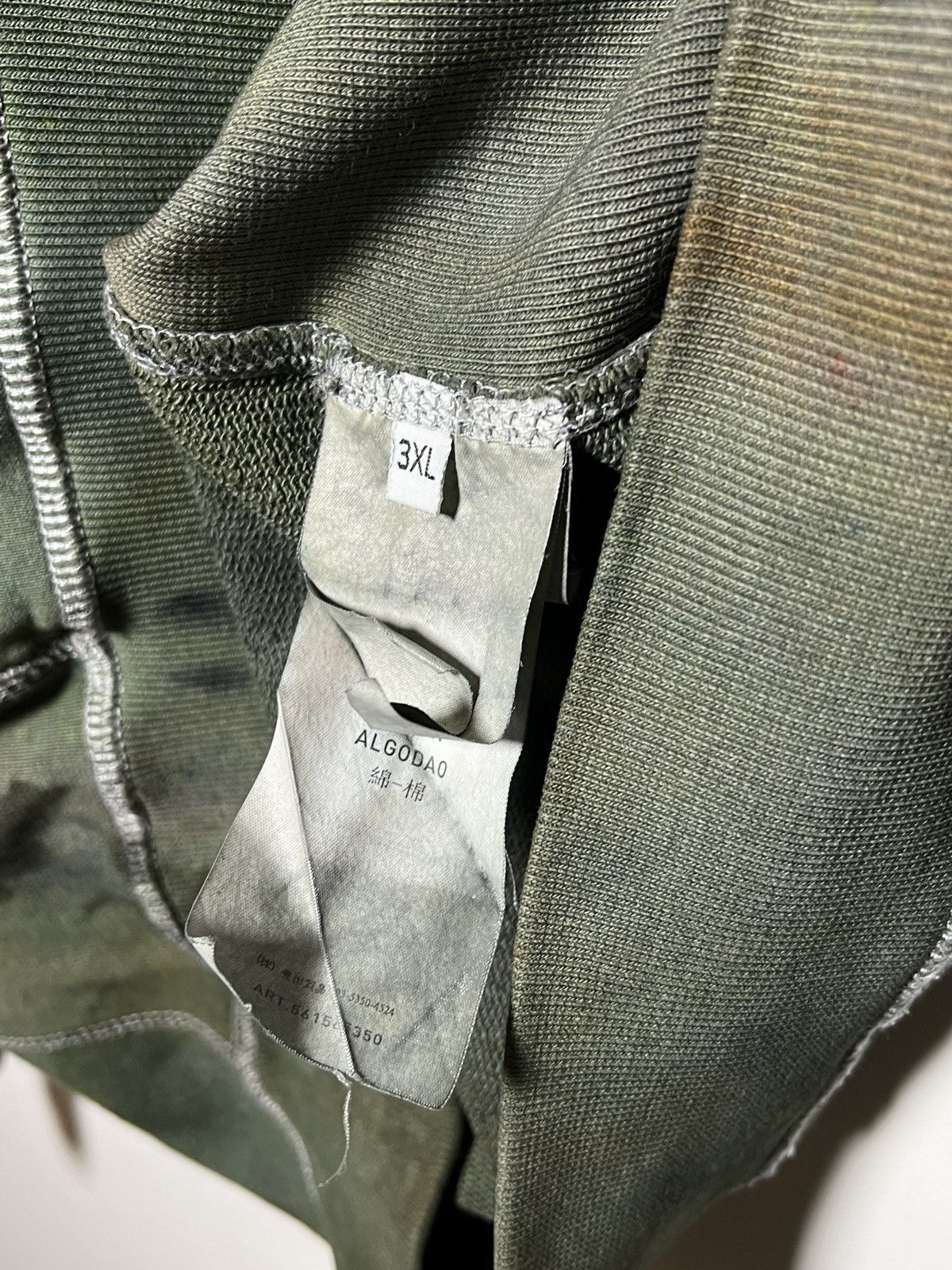 Stone Island Stone Island vintage crewneck overdyed hand corrosion Size US XXL / EU 58 / 5 - 13 Thumbnail