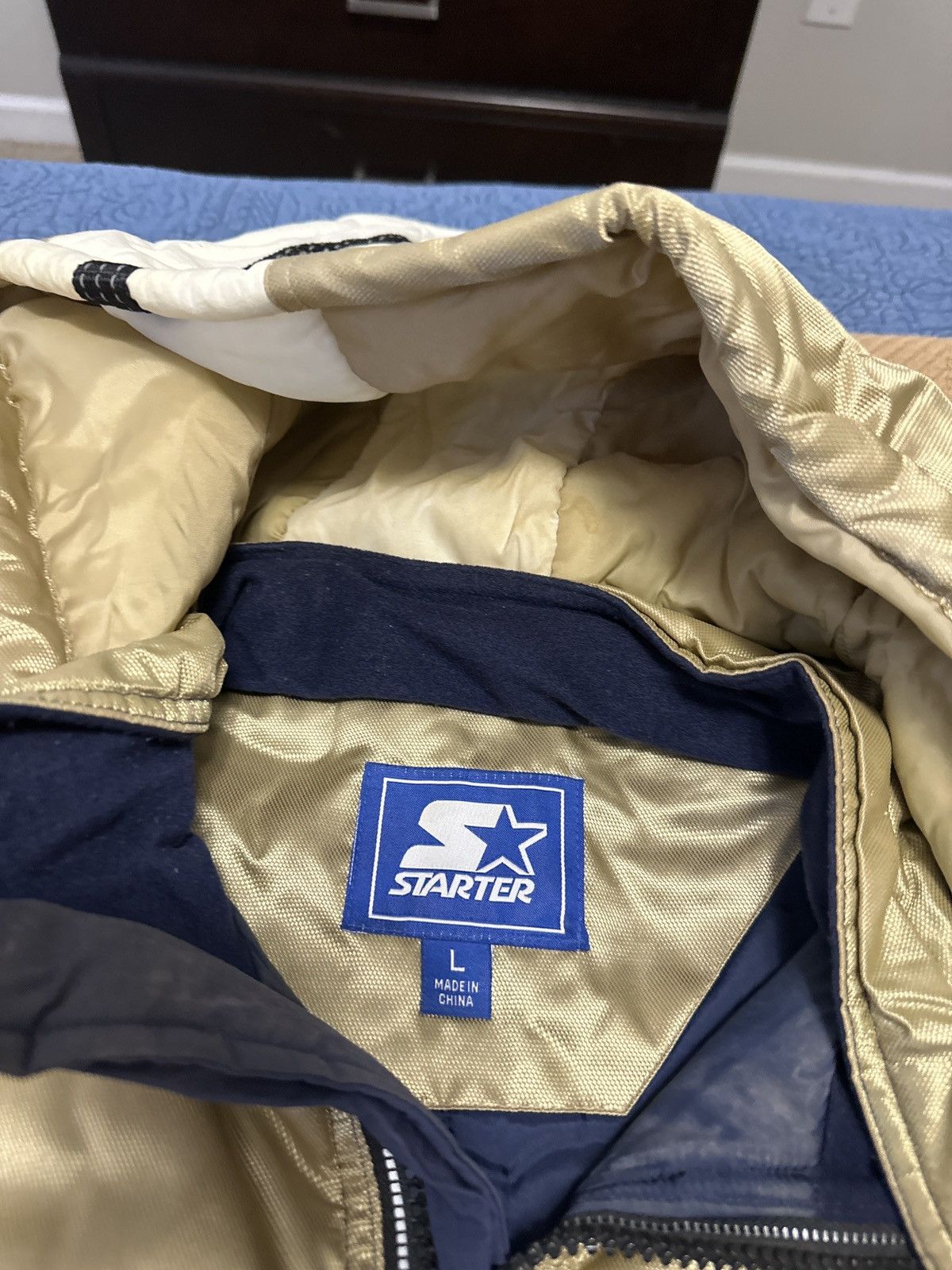 Starter Starter Full Zip Notre Dame Size US L / EU 52-54 / 3 - 2 Thumbnail