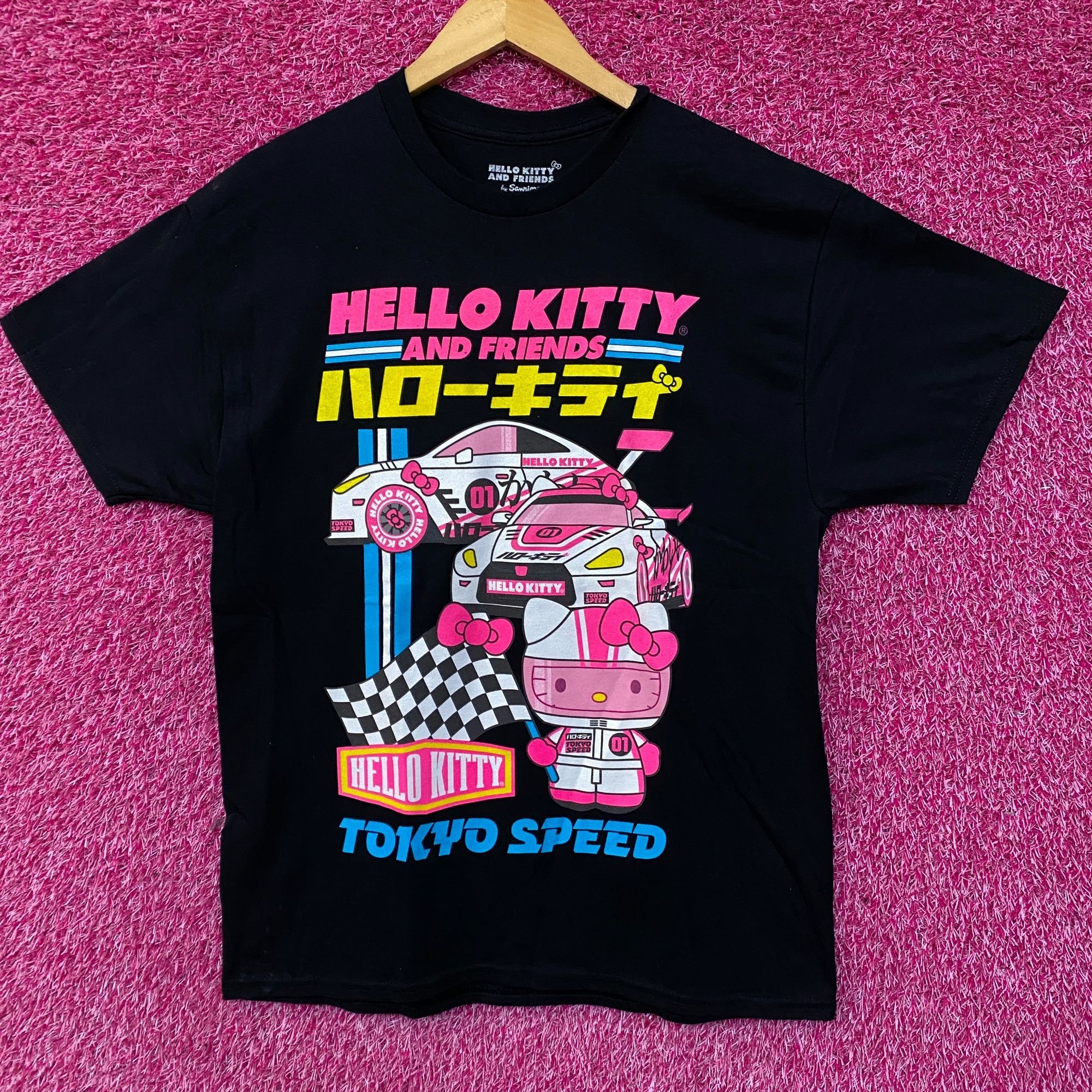 Other Sanrio Hello Kitty And Friends Tokyo Speed Race Kawaii T-Shi Size US L / EU 52-54 / 3 - 1 Thumbnail