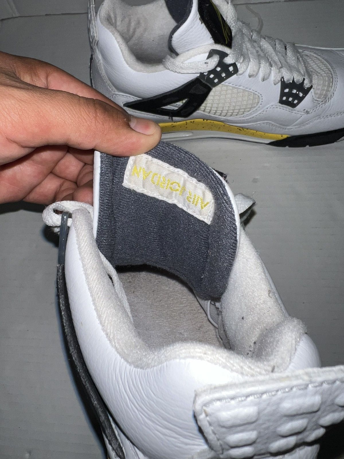 Jordan Brand 2006 Rare Air Jordan 4 Iv Tour Yellow Ls 314254-171 Men 7.5 Size US 7.5 / EU 40-41 - 9 Thumbnail