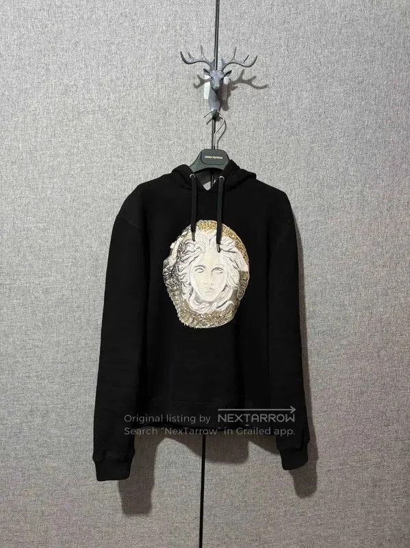 Versace Versace Black Embroidered Men's Hoodie . Size US S / EU 44-46 / 1 - 1 Thumbnail