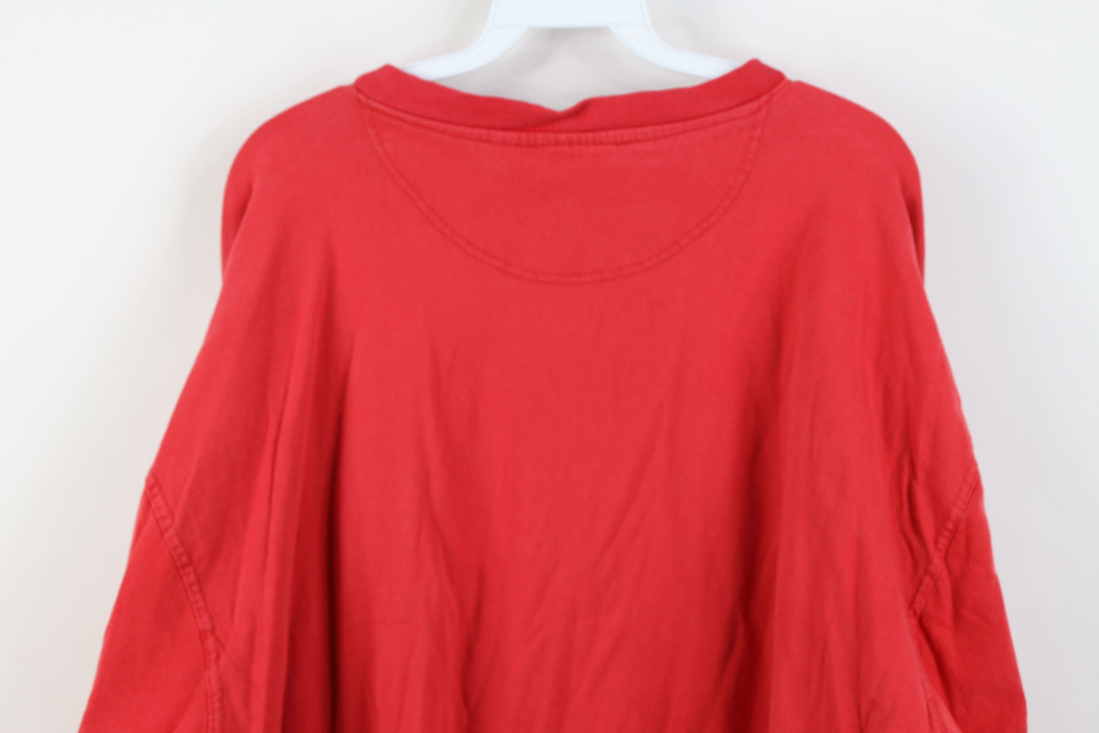 Vintage Vintage 90s Ohio State University Long Sleeve Henley T-Shirt Size US XXL / EU 58 / 5 - 14 Thumbnail
