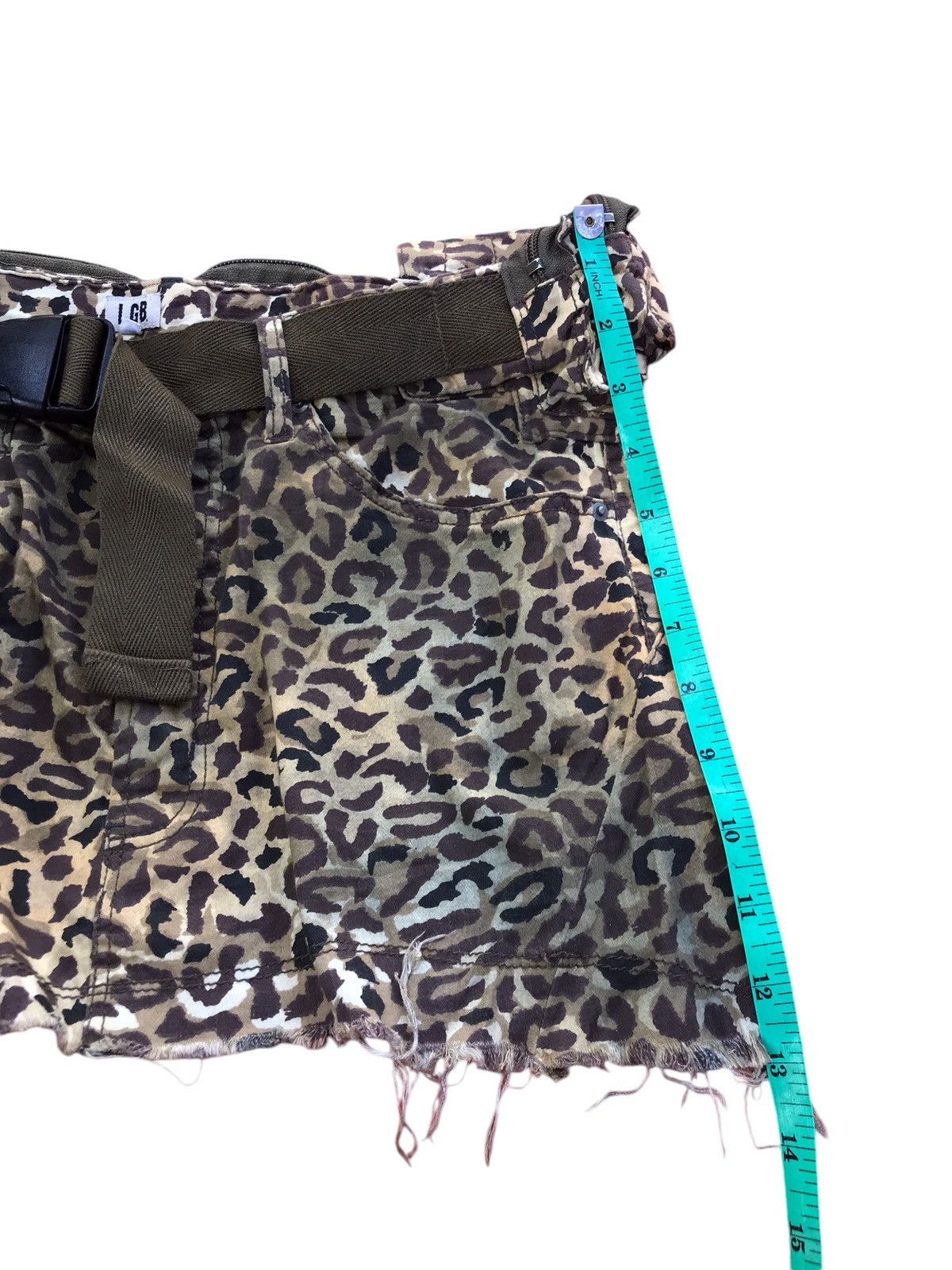 Le Grande Bleu (L.G.B.) RARE LGB SKIRT CAMO SEDITIONARIES PUNK STYLE Size 26" / US 2 / IT 38 - 12 Thumbnail