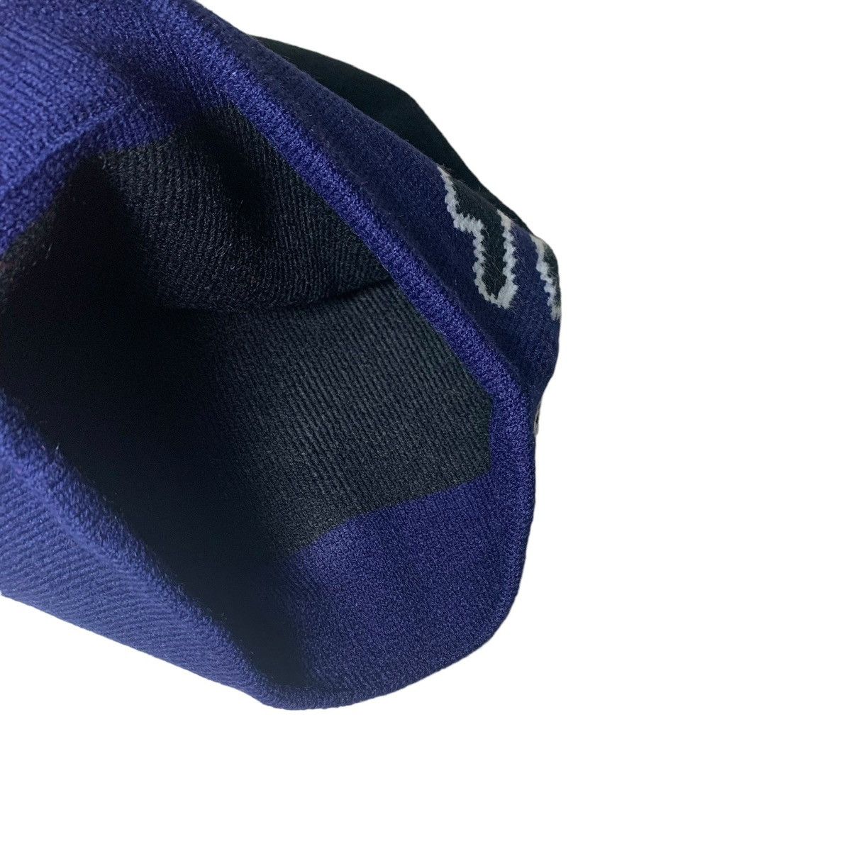 Other Blue Flame Knitted Streetwear Beanie Size ONE SIZE - 5 Thumbnail