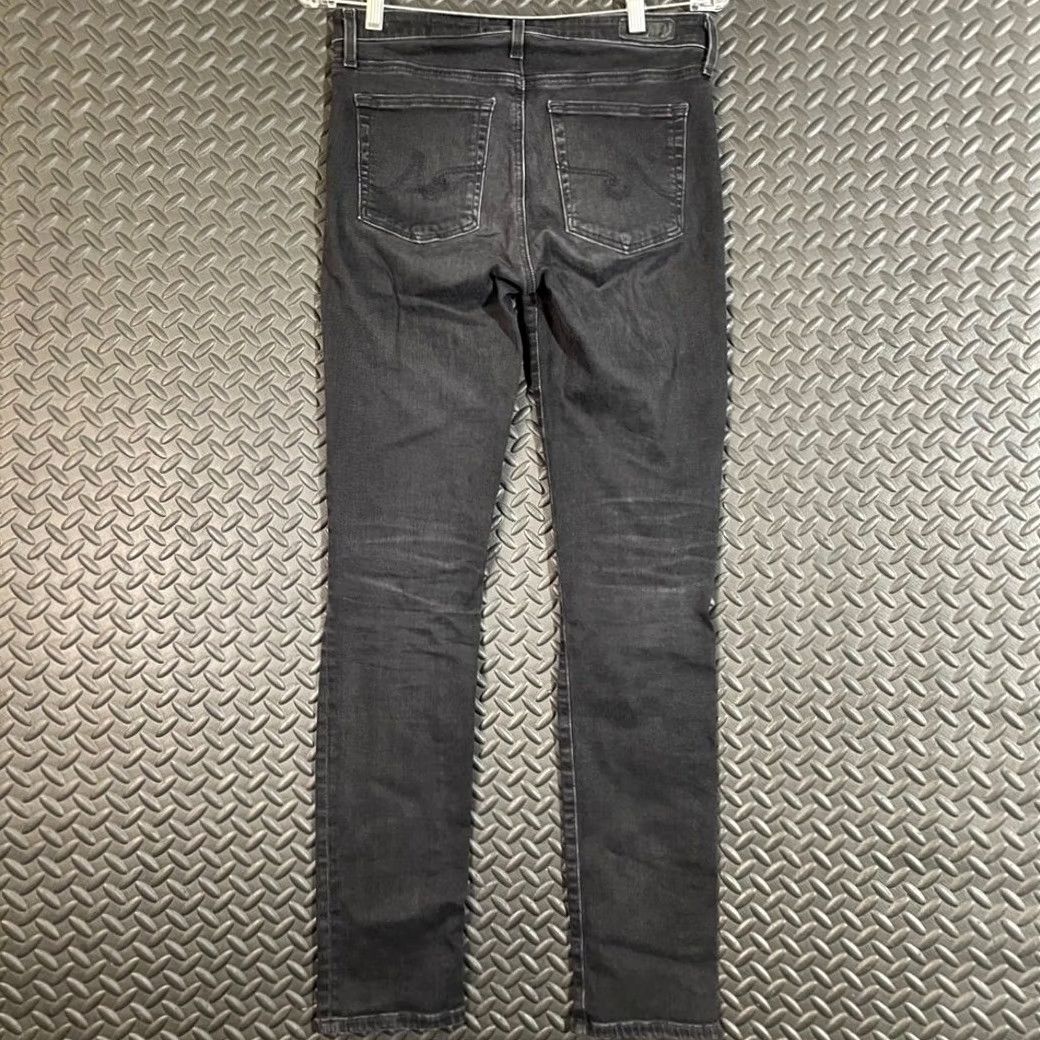 Denime AG Adriano Goldschmied Jeans Prima Cigarette Leg Black Wash Denim Women Size 26 Jeans Women 26 Black AG Adriano Goldschmied Primeiro Cigarette? Size 26" / US 2 / IT 38 - 2 Thumbnail