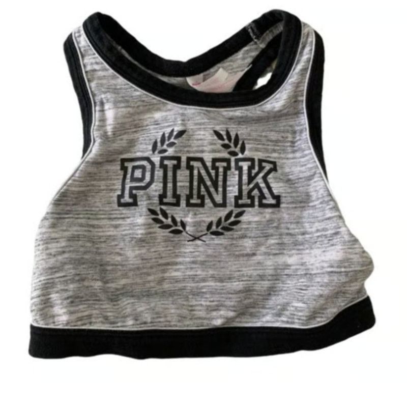 Victoria's Secret VS Pink Women's Size XS Sports Bra Top Cropped Wireless Size XS / US 0-2 / IT 36-38 - 5 Thumbnail