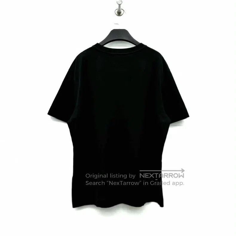 Givenchy Givenchy Floral Plant Embroidery Logo Print Black Short Sl Size US XL / EU 56 / 4 - 2 Thumbnail