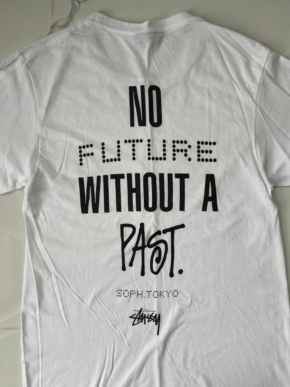 Stussy × Vintage STUSSY TEE TOKYO NO FUTURE WITHOUT PAST RETRO RARE Y2K Size US S / EU 44-46 / 1 - 3 Thumbnail