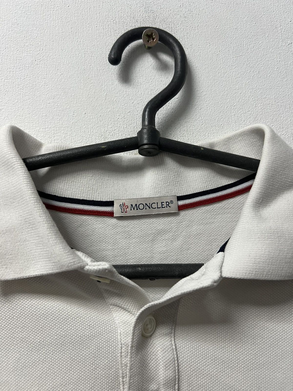 Moncler Moncler Lixury Polo T-Shirt Size S Rare Size US S / EU 44-46 / 1 - 5 Thumbnail