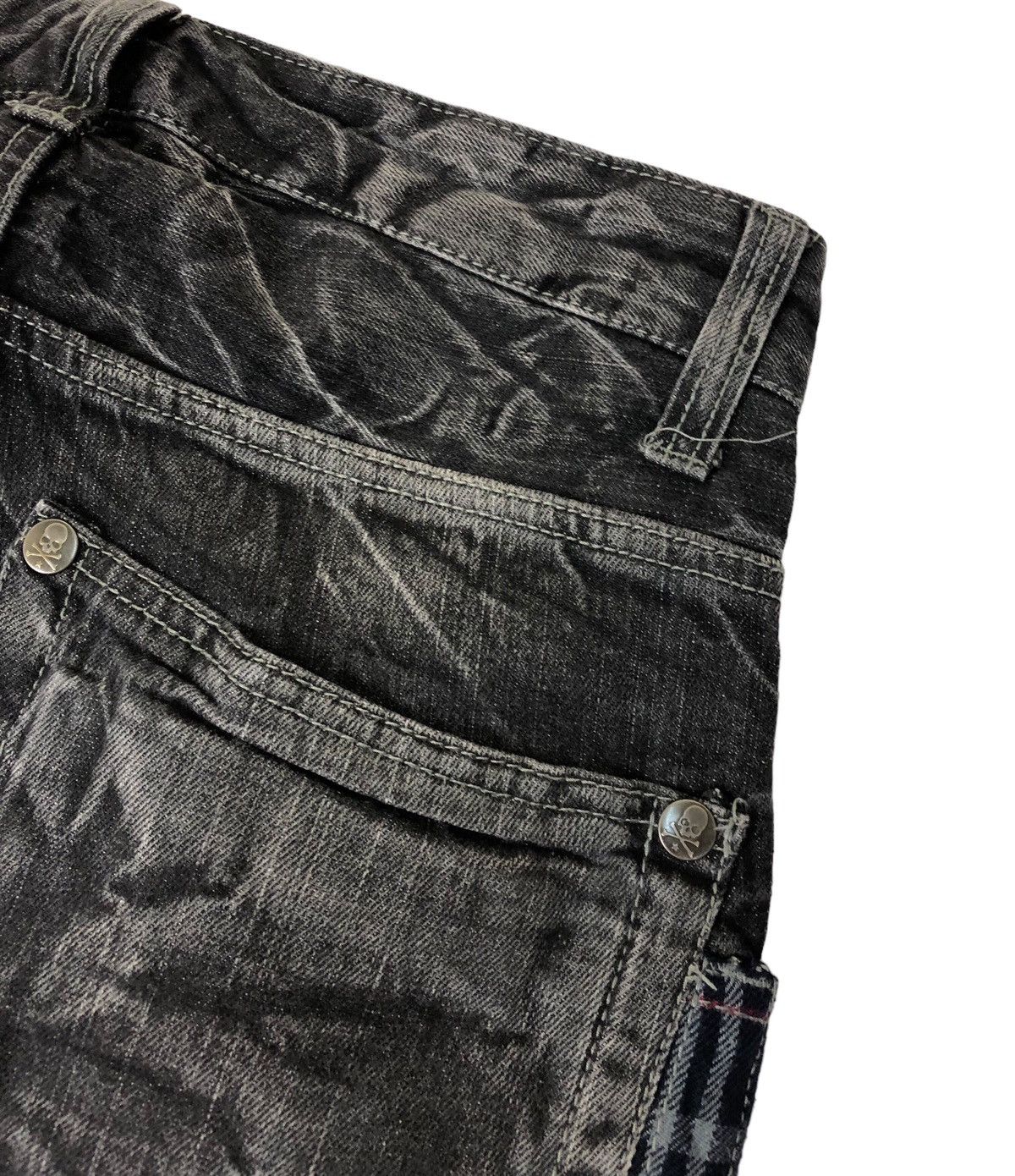 Japanese Brand Japan Brand Wild Life Bleach Stone Wash Poem Denim Jeans Size US 30 / EU 46 - 9 Thumbnail