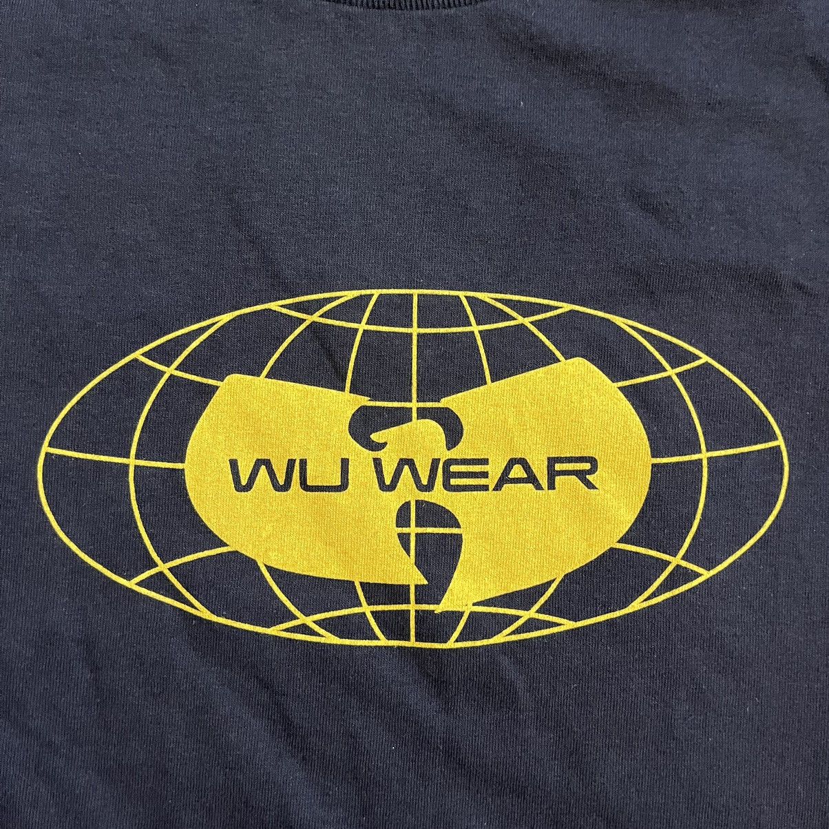 Wu-Tang Clan 🔴Wu-Wear Shirt Size Small Wu-Tang Globe Black Yellow Gza Size US S / EU 44-46 / 1 - 3 Thumbnail