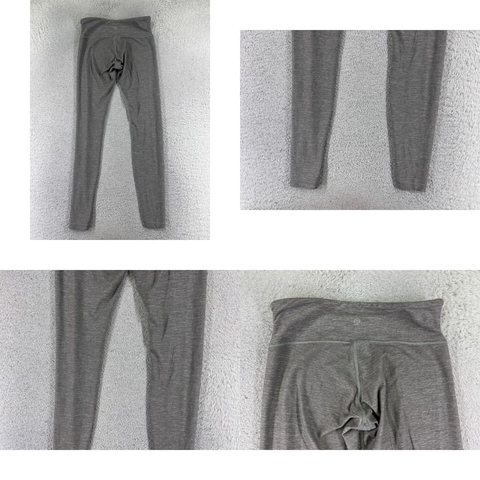 Lululemon Lululemon Pants Womens 6 Gray 29" Skinny Straight Activewear Running Yoga Zip Pockets Pull On Size 28" / US 6 / IT 42 - 9 Thumbnail
