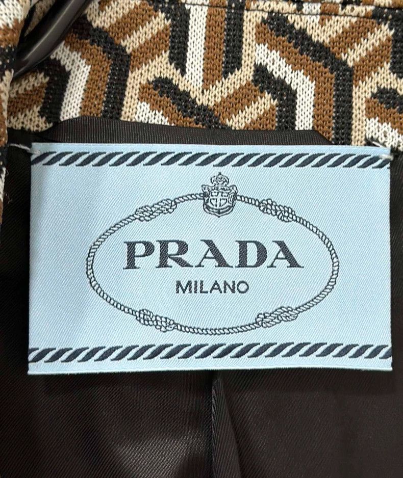 Prada Prada Man Ingoya old flower coat 2502-Nextarrow Size US XXS / EU 40 - 5 Thumbnail