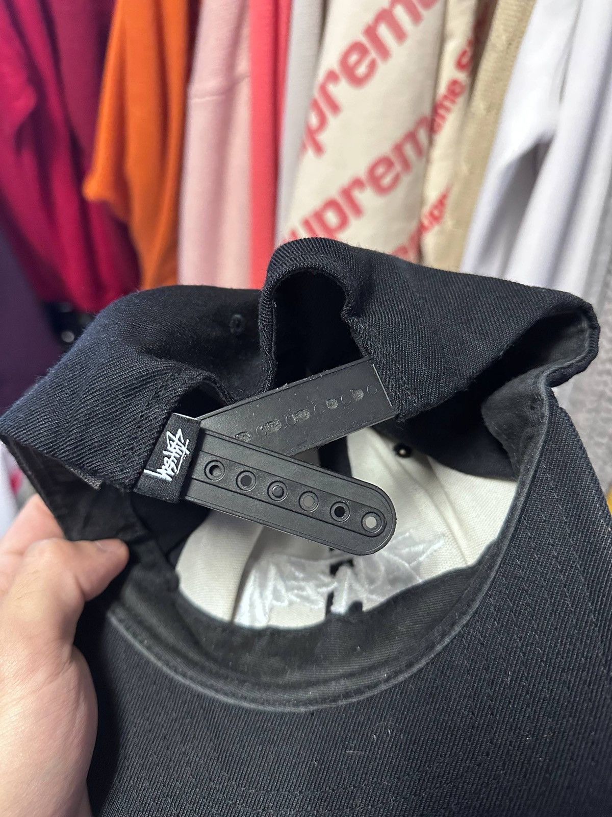 Stussy Vintage Stussy Embroidery Logo Cap Os Size ONE SIZE - 10 Thumbnail