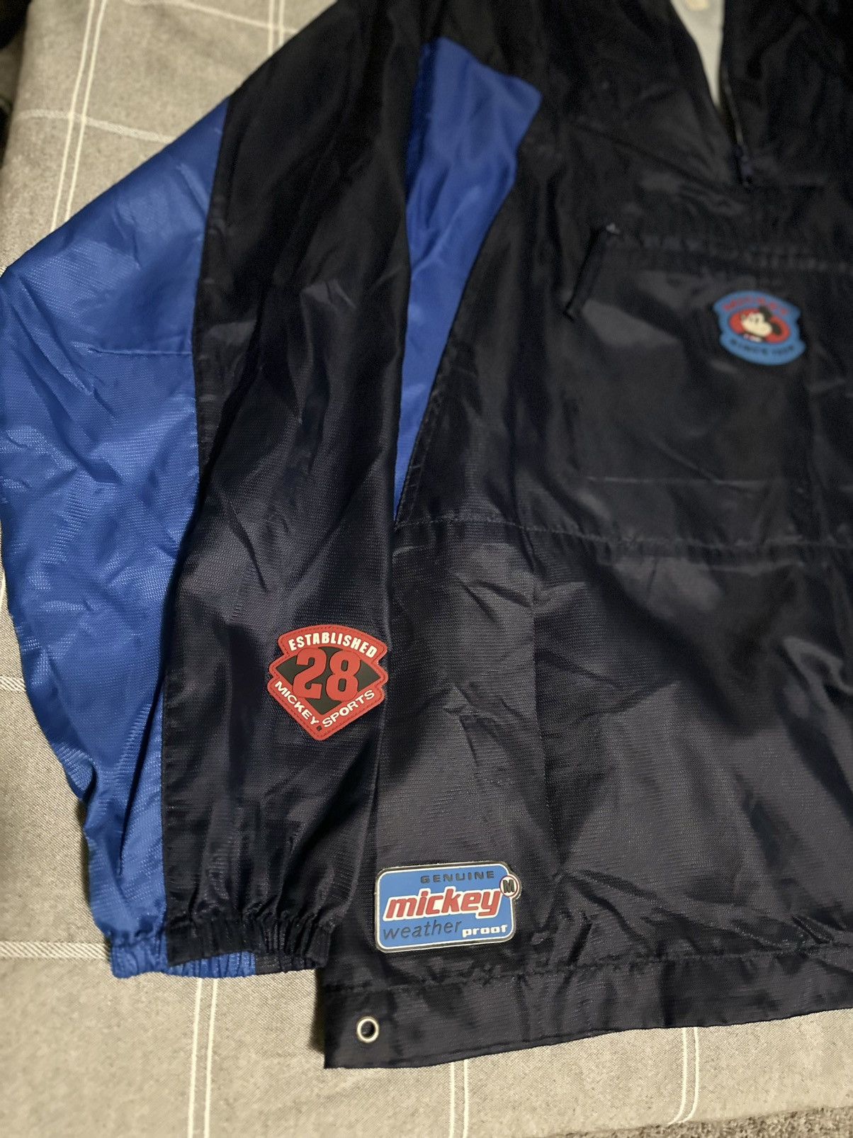Mickey Mouse Vintage Mickey sports windbreaker pullover 90sdisney WP jckt Size US M / EU 48-50 / 2 - 7 Thumbnail