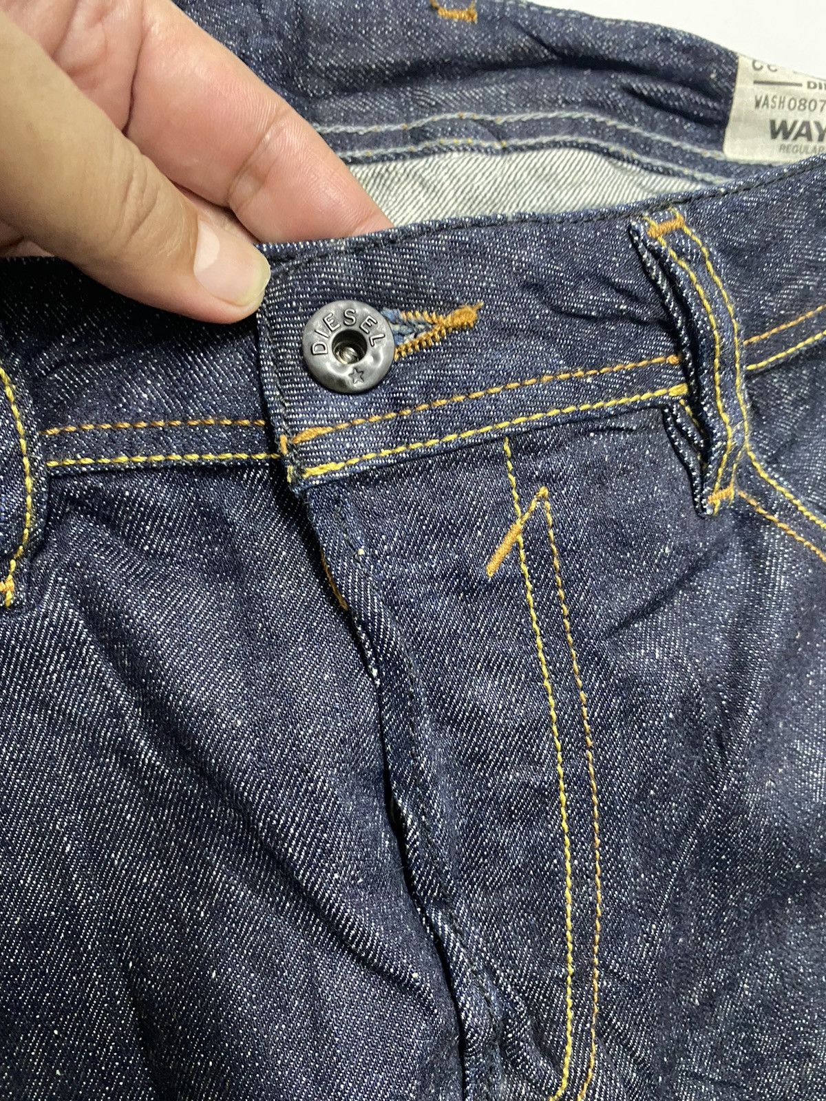 Diesel Diesel Regural Straight Denim Jeans Size US 34 / EU 50 - 8 Thumbnail