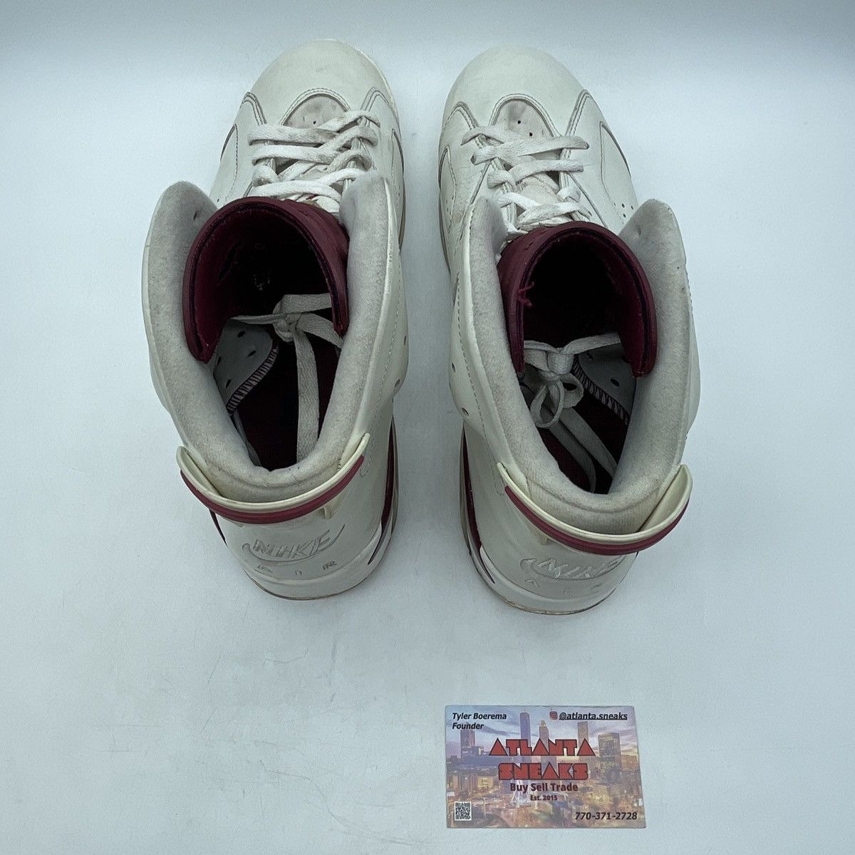 Jordan Brand Air Jordan 6 maroon Size US 11 / EU 44 - 6 Thumbnail