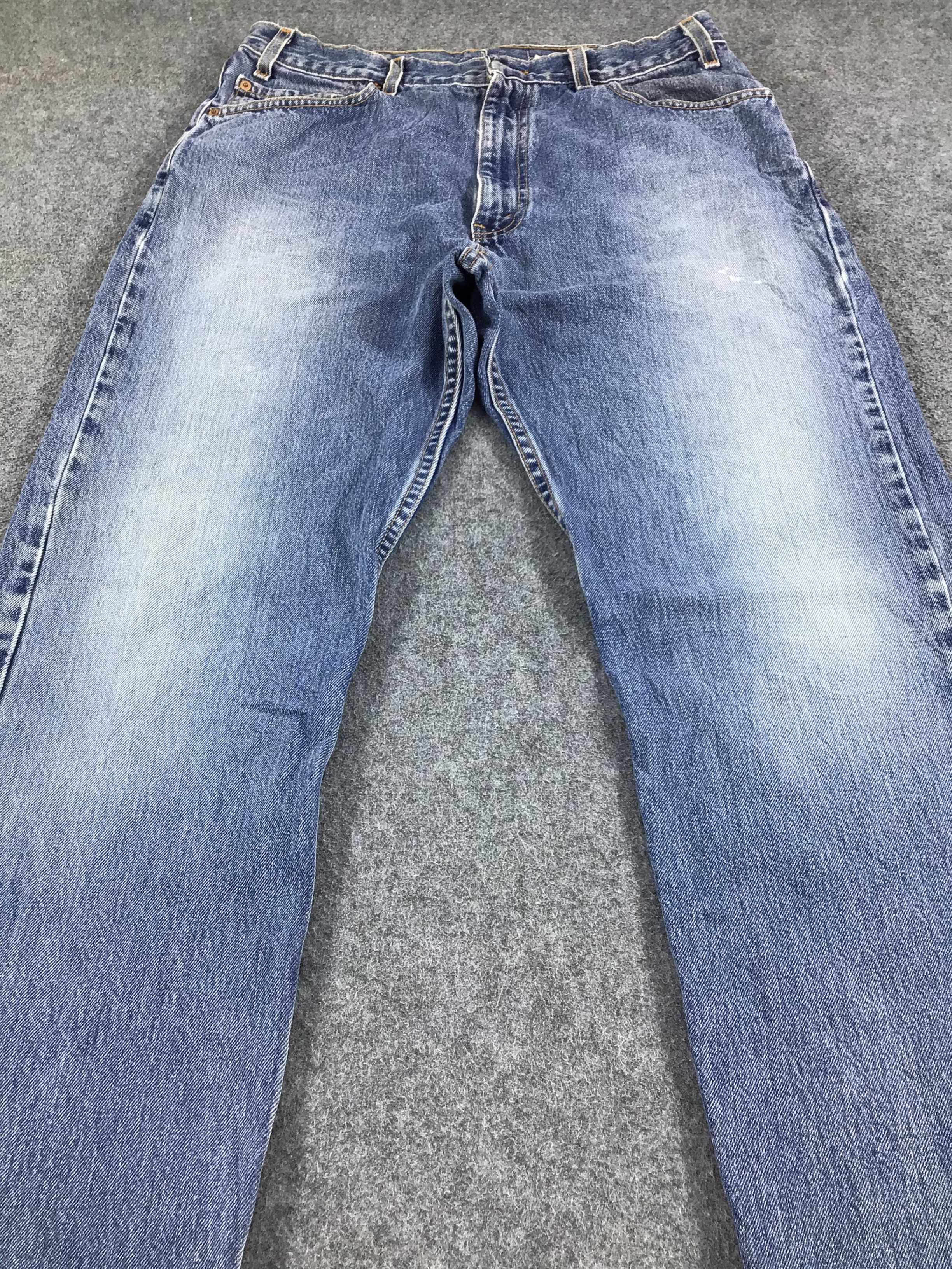 Levi's Vintage Levi's 505 Jeans Faded Blue Denim KJ200 Size US 33 - 3 Thumbnail