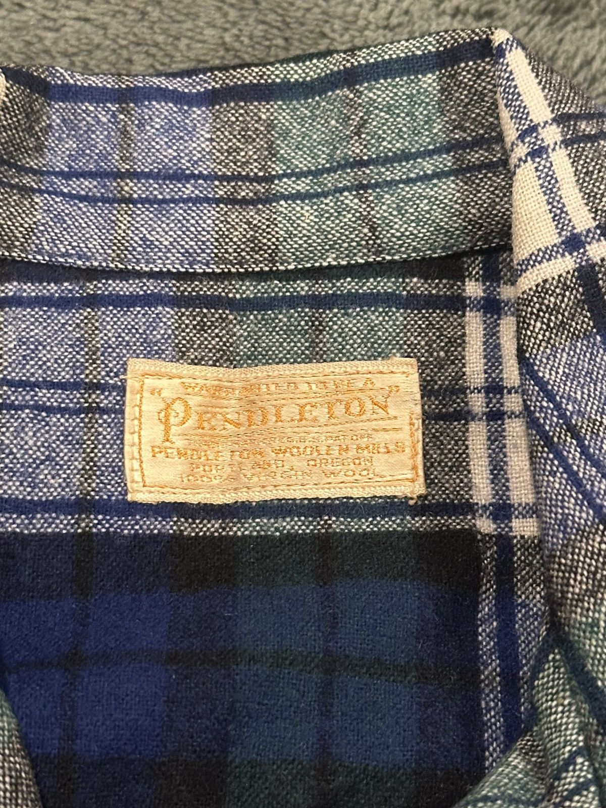 Pendleton × Vintage Vintage 1950’s Pendleton 49er Jacket Shirt 100% Wool Size US M / EU 48-50 / 2 - 3 Thumbnail