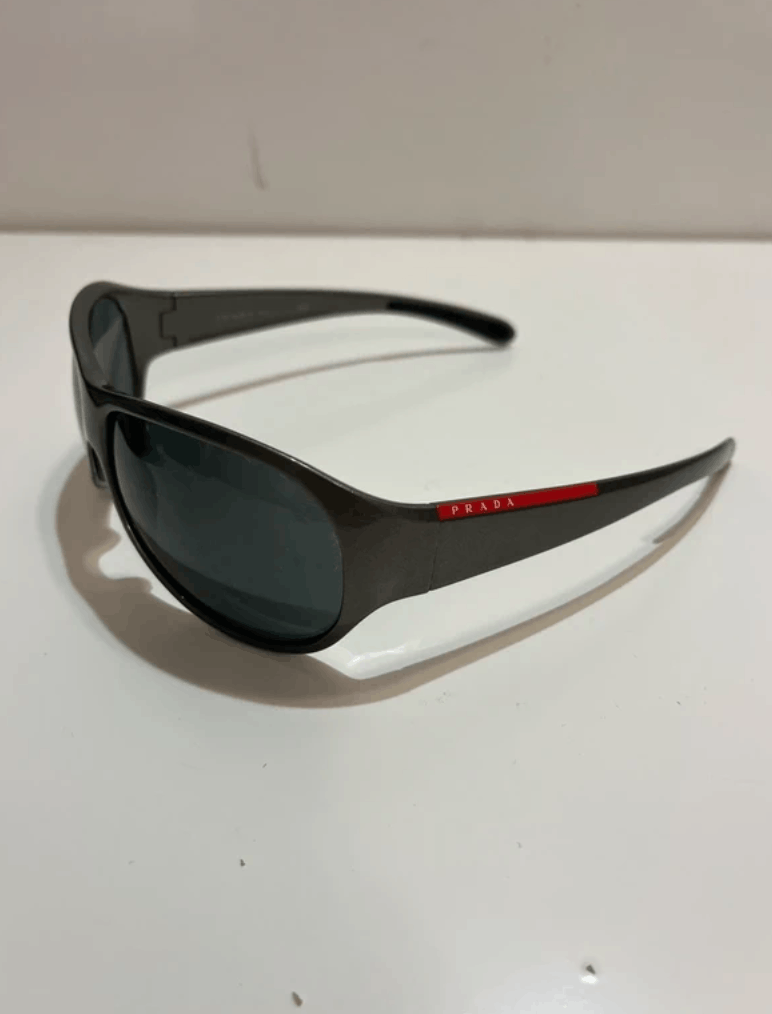 Prada PRADA Sunglasses SPS 04G Wrap Star Rimless Luna Rossa Size ONE SIZE - 1 Thumbnail