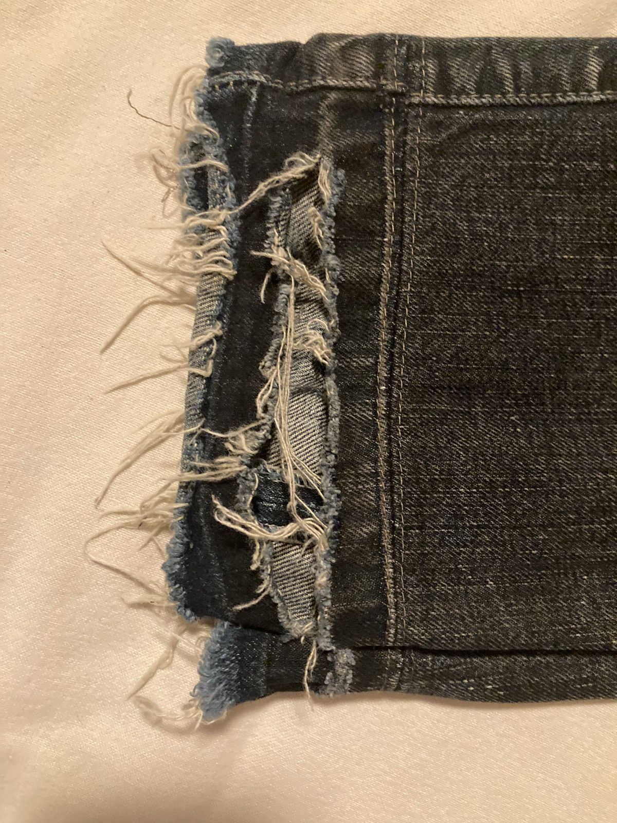Rick Owens × Rick Owens Drkshdw Rick Owens Olmar Mirta era Denim Jean Size US 31 - 13 Thumbnail