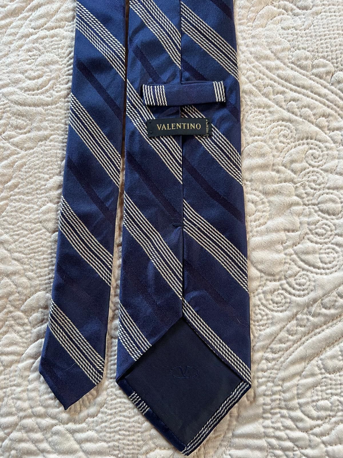 Valentino Valentino exclusive long silk tie Size ONE SIZE - 2 Thumbnail