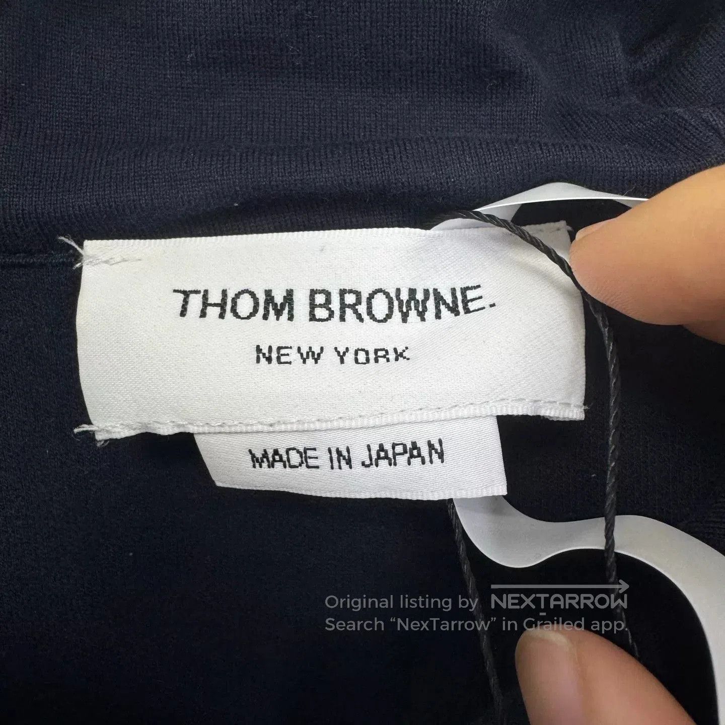 Thom Browne Thom Browne Classic Logo Zip Hoodie. Size US M / EU 48-50 / 2 - 5 Thumbnail