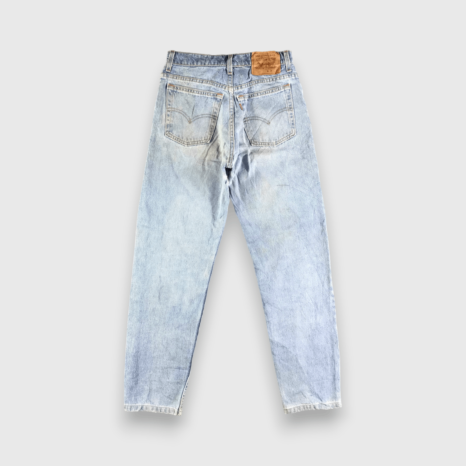 Levi's Vintage Blue Wash Levis 610 Jeans-J4019 Size US 28 / EU 44 - 2 Thumbnail