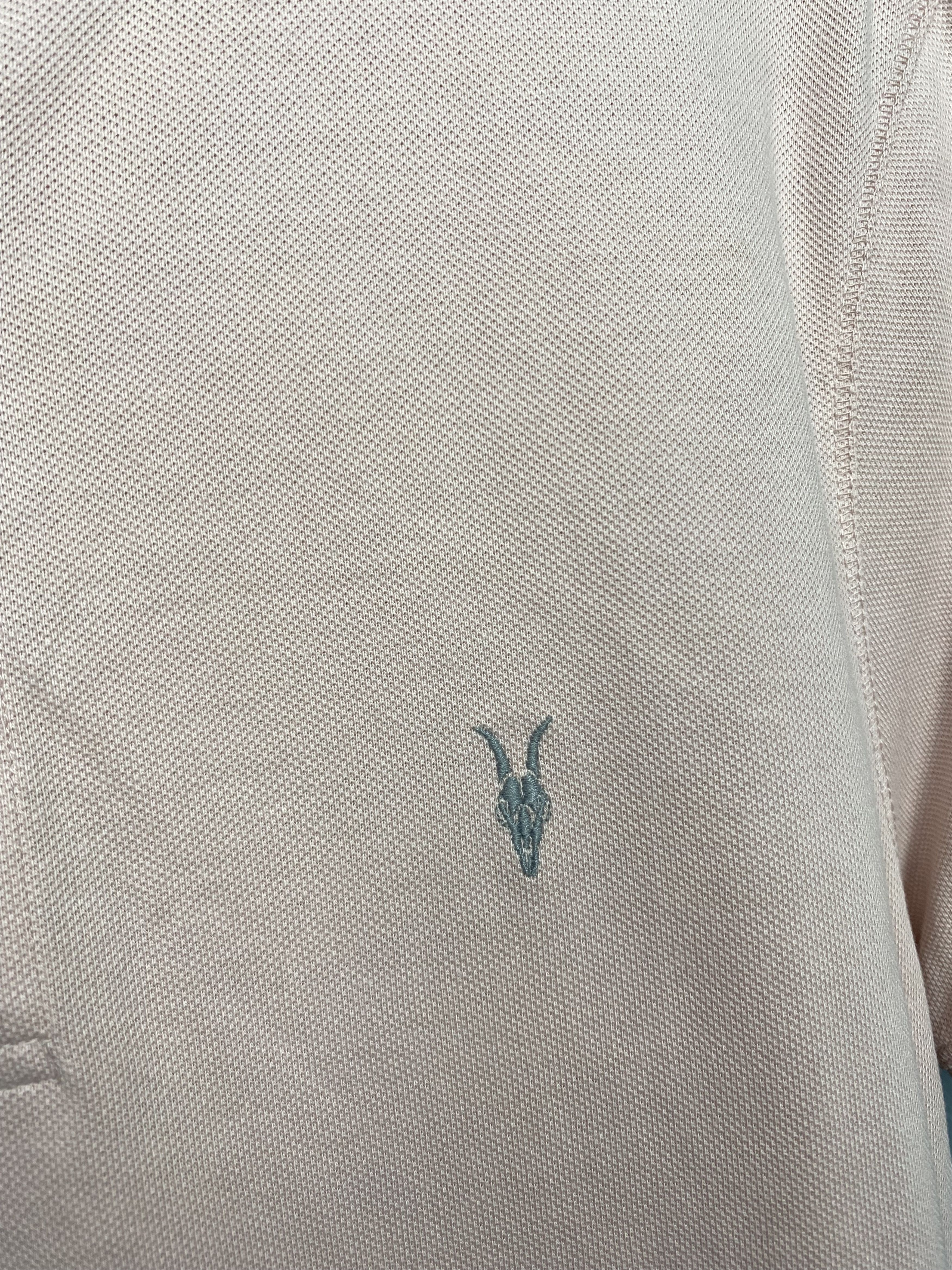 Allsaints × Vintage Allsaints Vintage Mens Form SS Polo Shirt Size US M / EU 48-50 / 2 - 3 Thumbnail