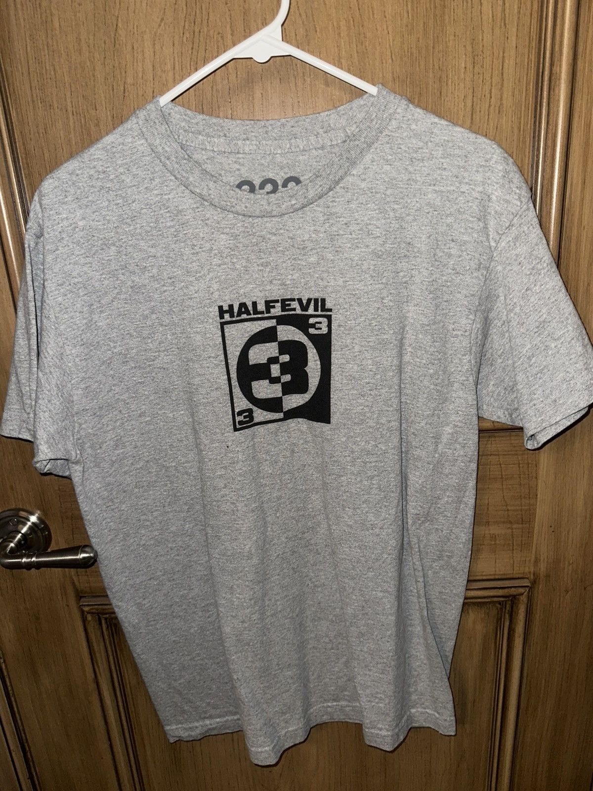 Half Evil Half Evil split Logo T shirt MEDIUM Size US M / EU 48-50 / 2 - 1 Thumbnail