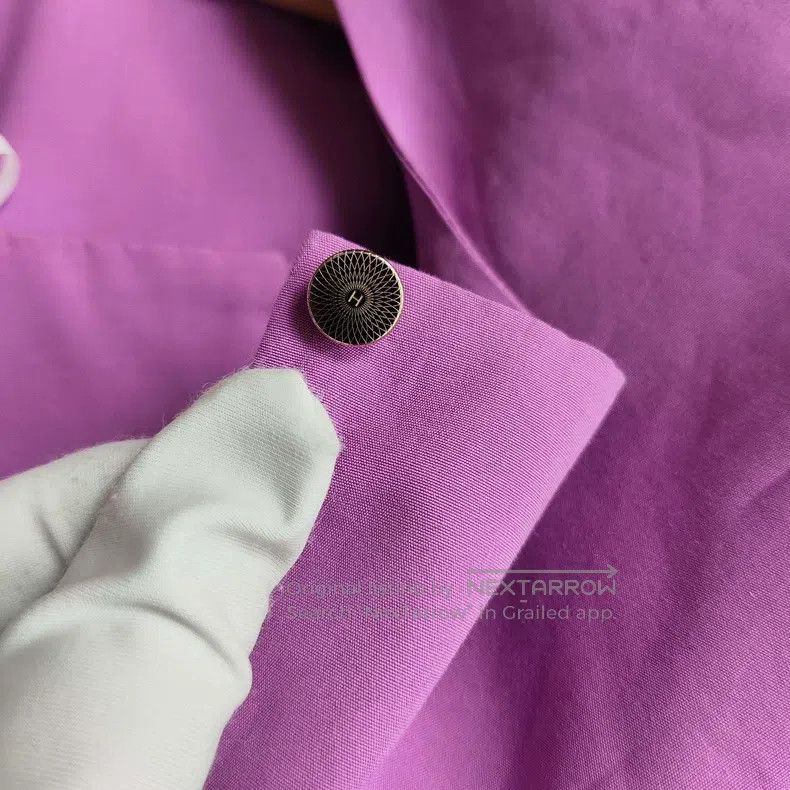 Hermes Hermes Short sleeve, size 36, purple Size XS / US 0-2 / IT 36-38 - 5 Thumbnail