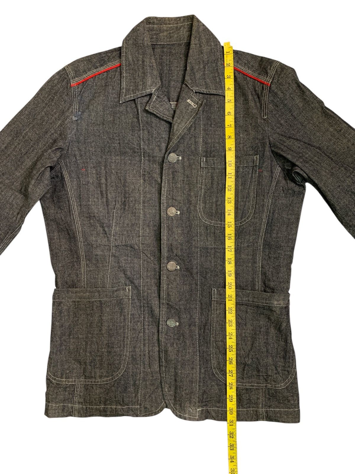 Takeo Kikuchi Rare Design Takeo Kikuchi Denim Jackets Size US M / EU 48-50 / 2 - 8 Thumbnail
