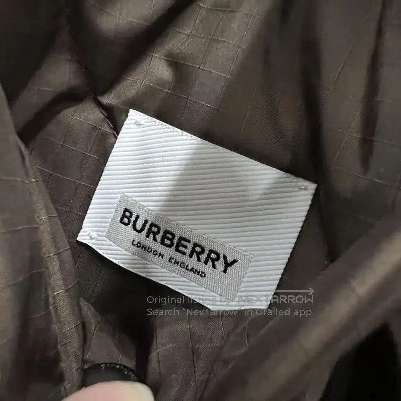 Burberry Burberry Brown Cotton Check Quilted Jacket. Size US XL / EU 56 / 4 - 5 Thumbnail