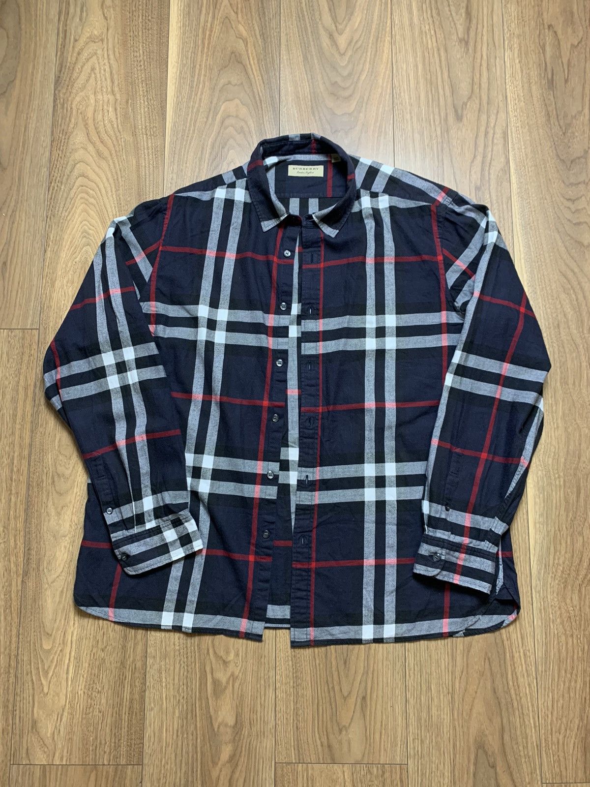 Burberry shirt xxxl discount