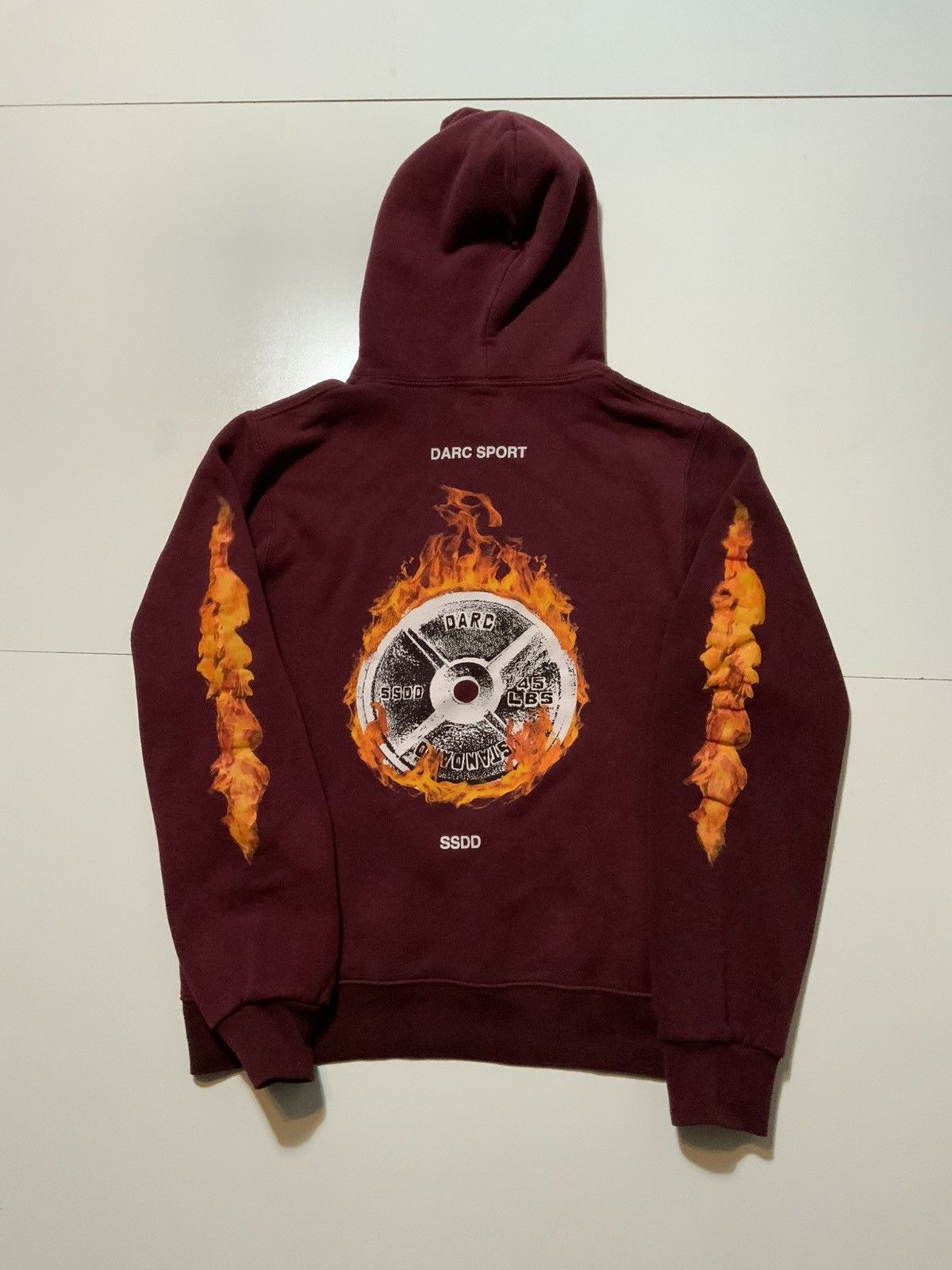 Darc Sport × Russell Athletic Darc Sport Russell Athletic SSDD Flames Wolves Hoodie Size US M / EU 48-50 / 2 - 2 Thumbnail