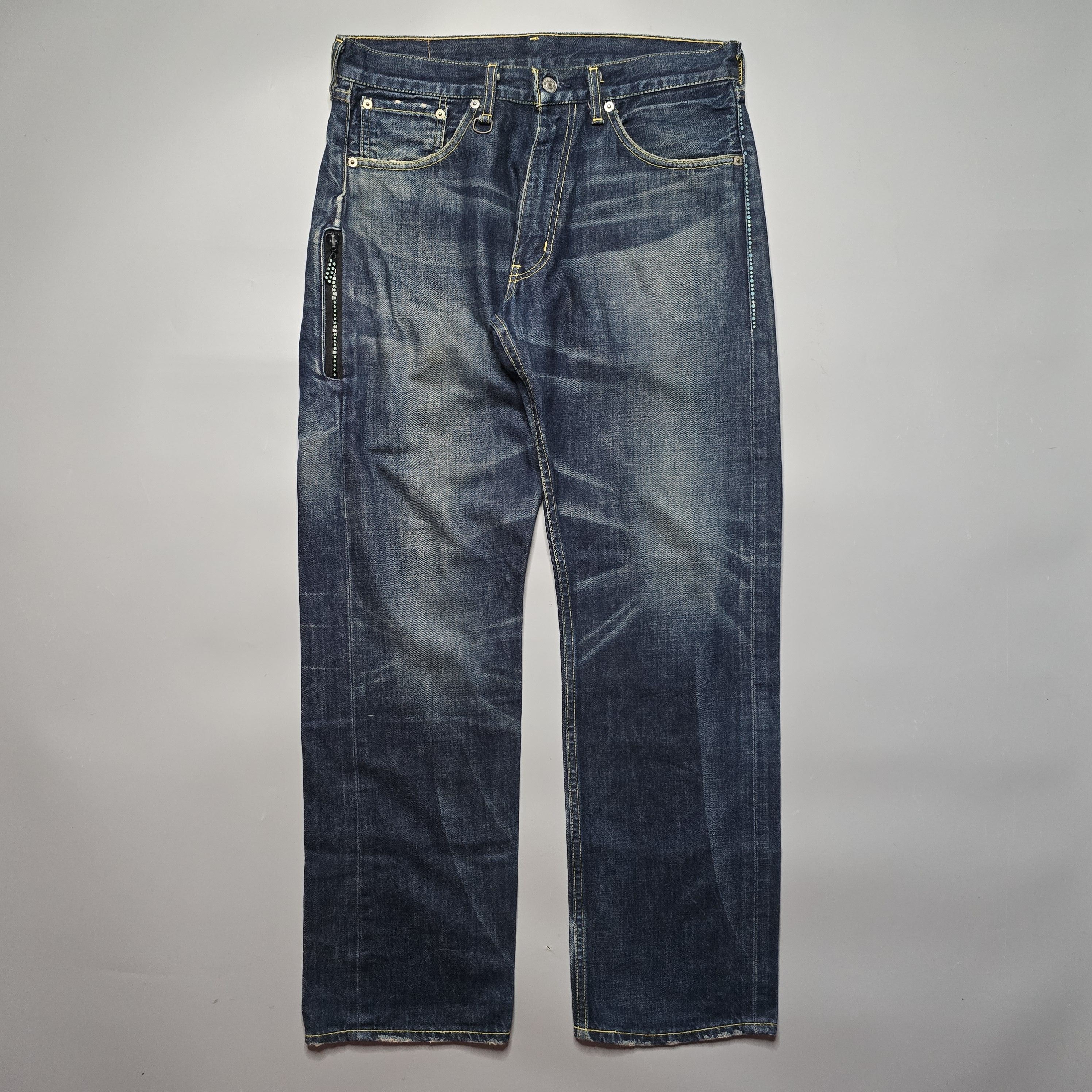 Fragment Design × Levi's Levi's Fenom - 207 Blue Swarovski Disco
