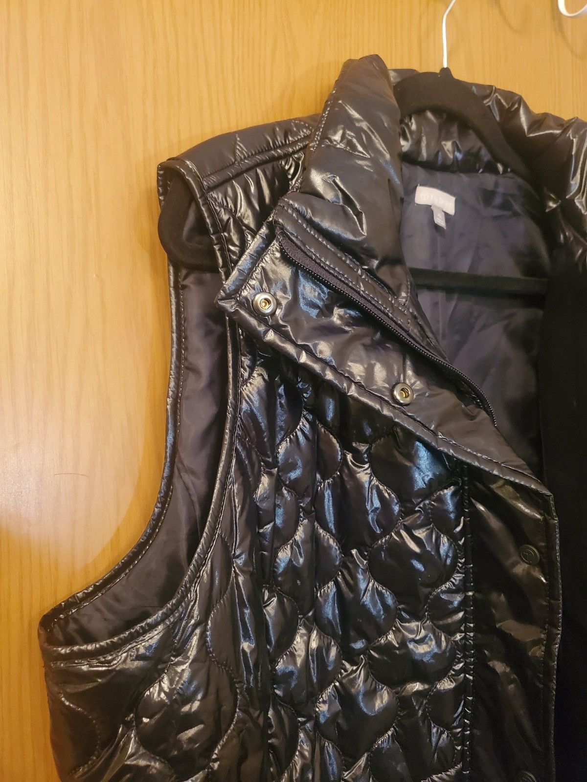 Talbots NWT T by Talbots High Shine High-Low Hem Quilted Puffer Vest Size XL / US 12-14 / IT 48-50 - 11 Thumbnail