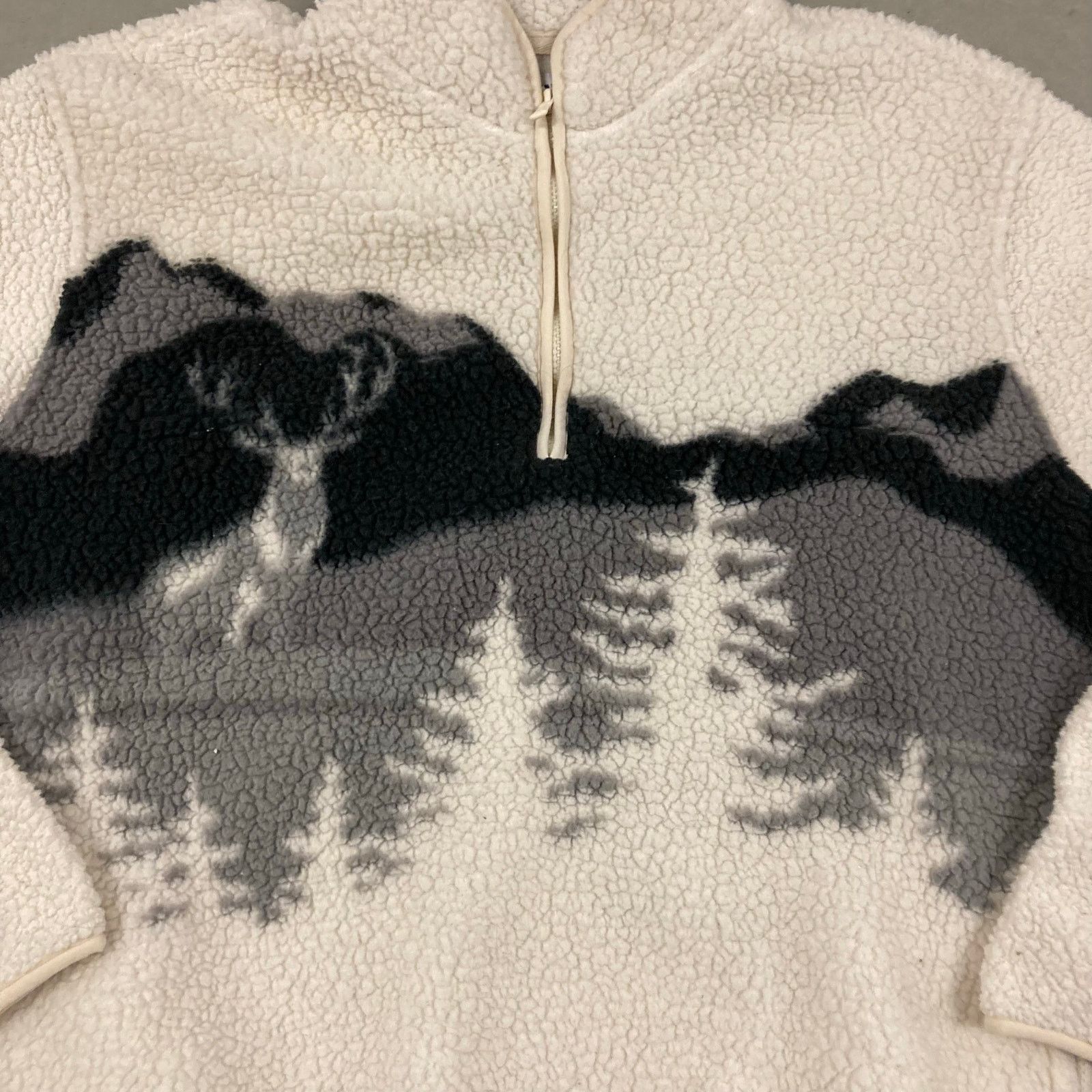 Vintage vintage y2k nature fleece zip up jacket Size US L / EU 52-54 / 3 - 4 Thumbnail