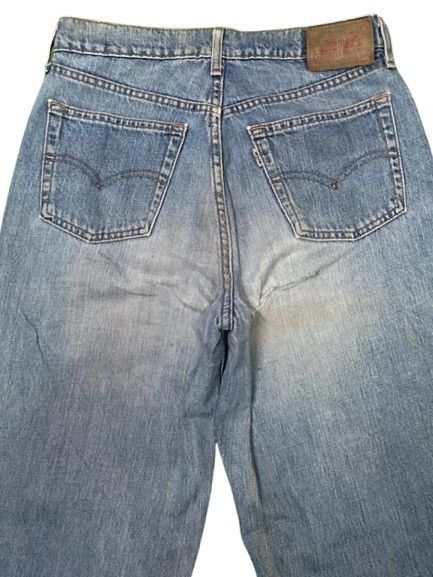 Levi's Vintage Clothing × Vintage VINTAGE LEVIS SILVER TAB BAGGY DISTRESS JEANS FADED Size US 31 - 4 Thumbnail