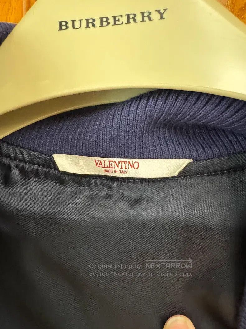 Valentino Valentino Logo embroidered patch long-sleeved baseball jac Size US S / EU 44-46 / 1 - 5 Thumbnail