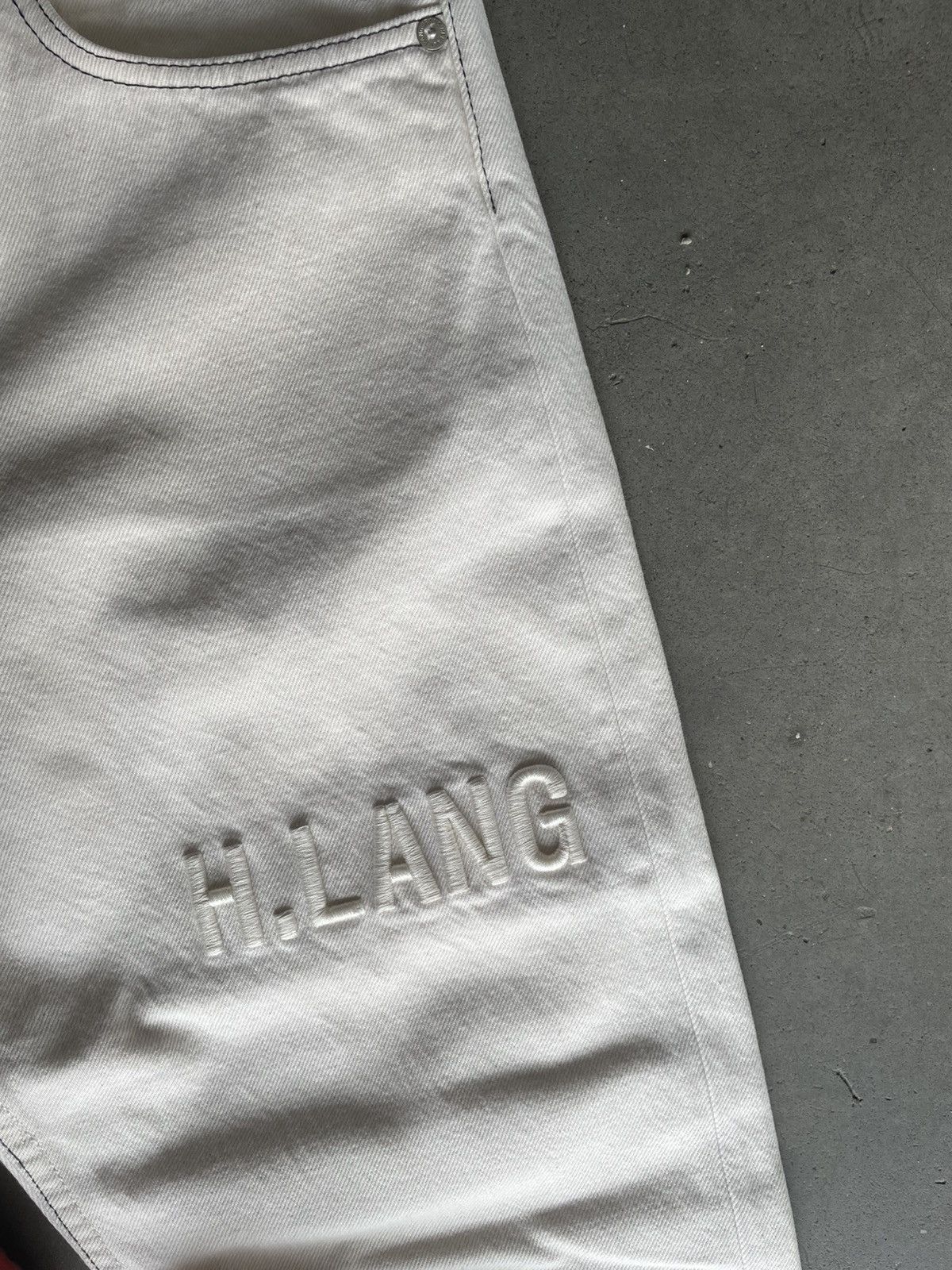 Helmut Lang Helmut Lang Masc HI Embroidered Logo Size US 31 - 8 Thumbnail