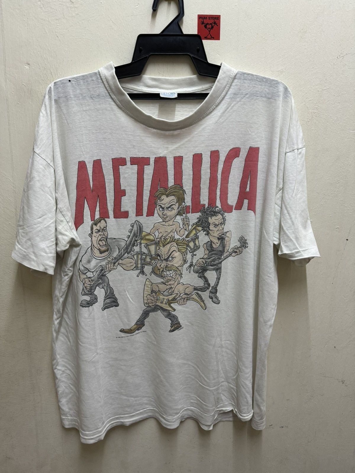 Band Tees Vintage Metallica Size US XL / EU 56 / 4 - 1 Thumbnail
