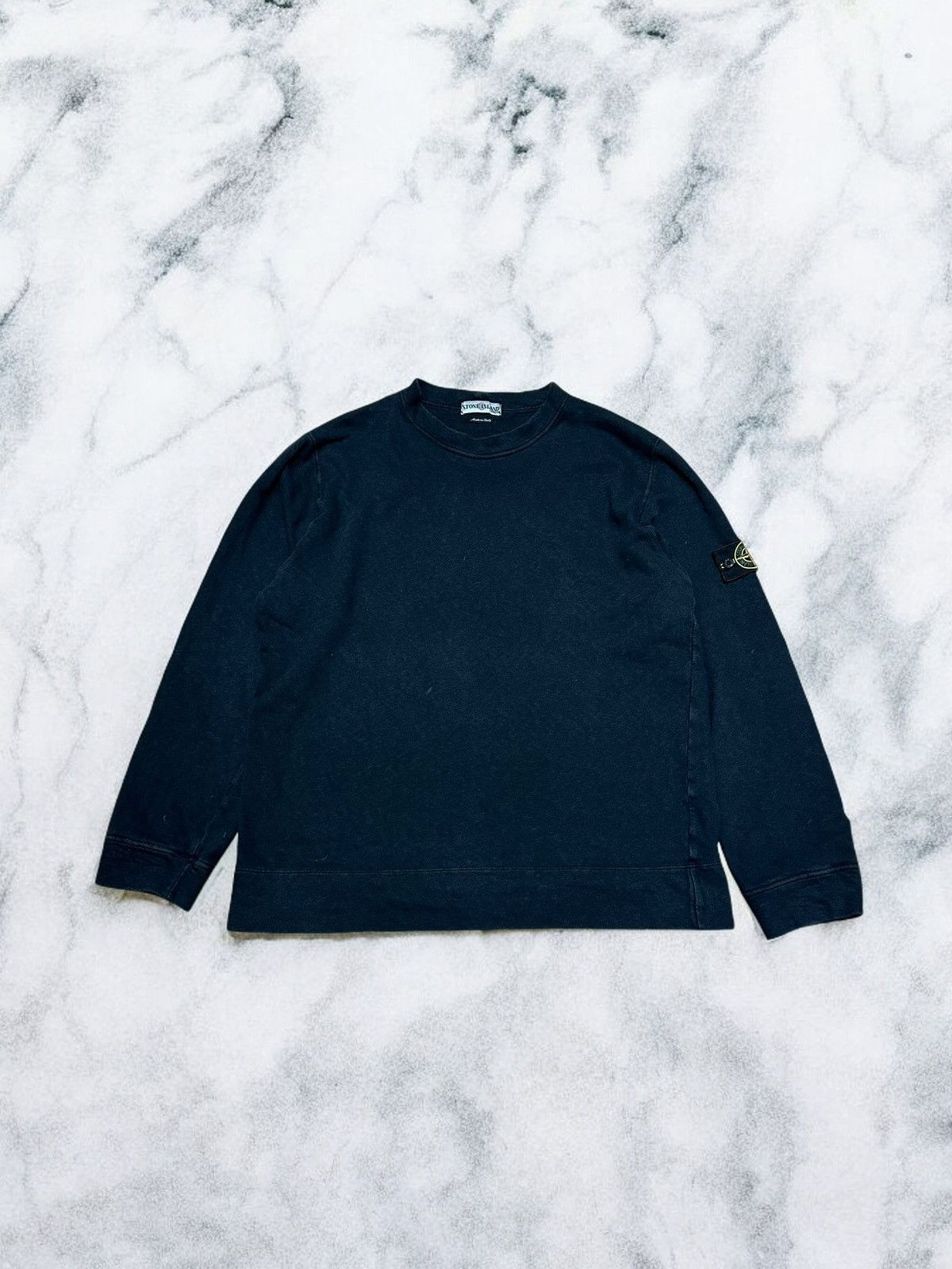 Stone Island Stone island black crewneck vintage Size US XL / EU 56 / 4 - 1 Thumbnail